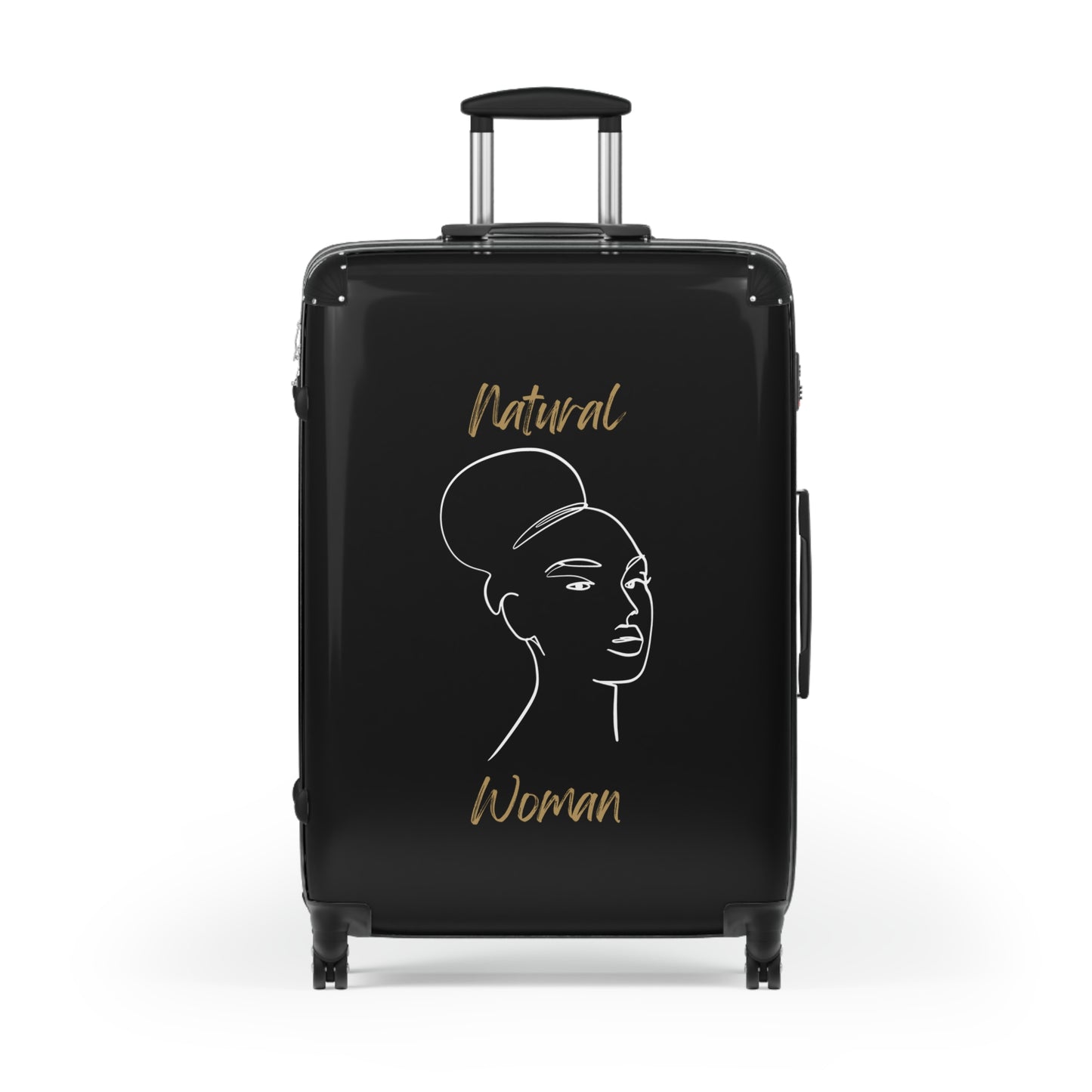 Natural Woman Hair Up (WL) Suitcase BLACK