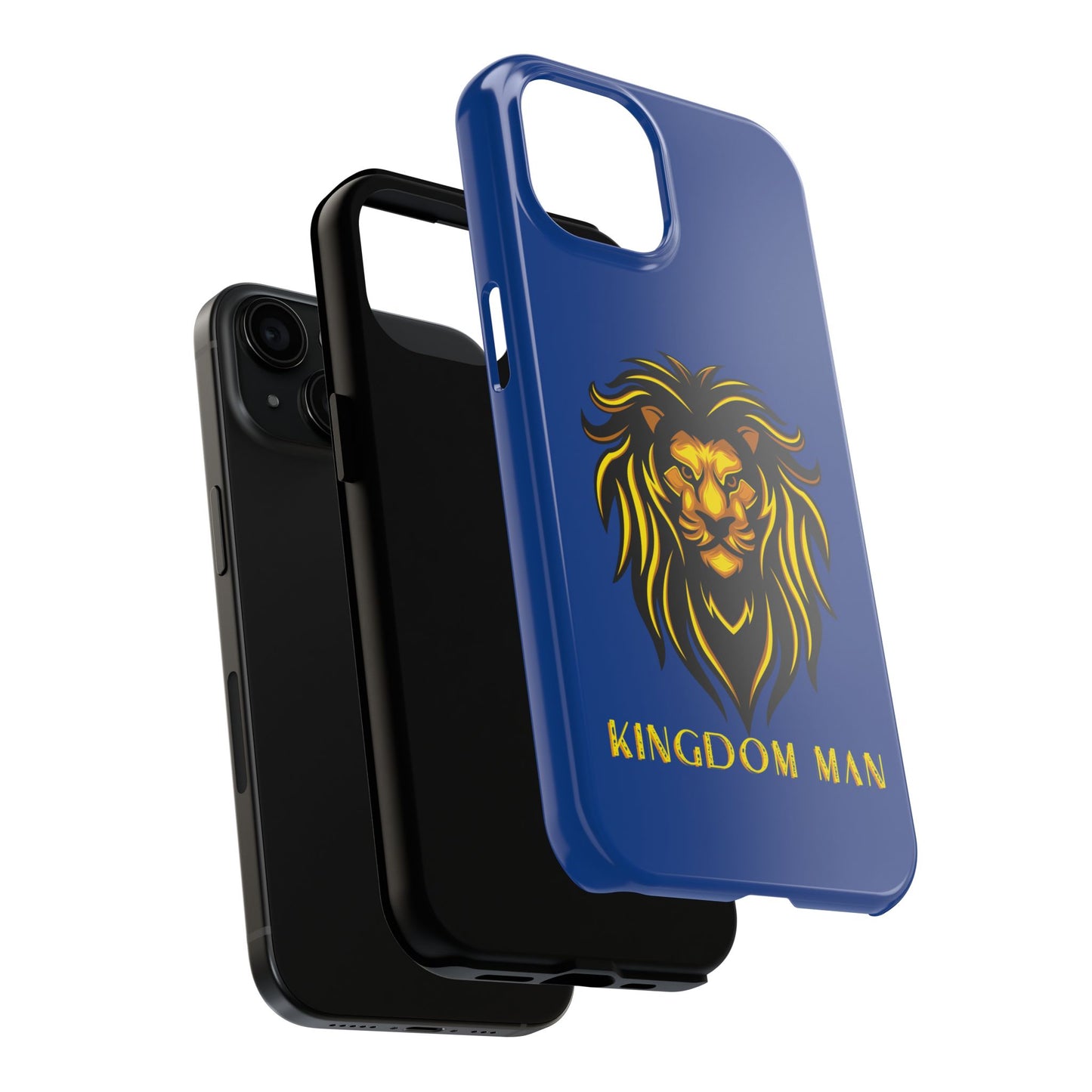 Kingdom Man (Gold Label) Tough Phone Case DARK BLUE