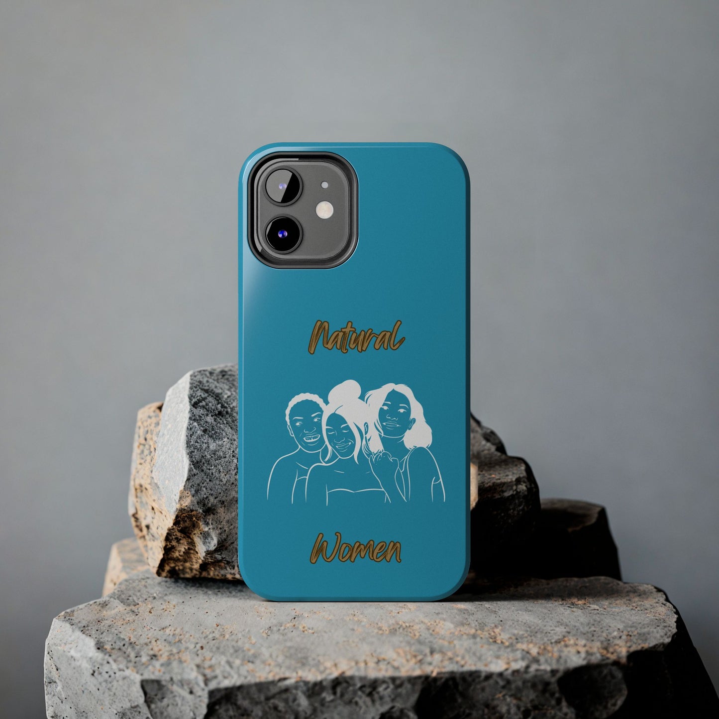 Natural Women Laughing Friends (WL)Tough Phone Cases TURQUOISE