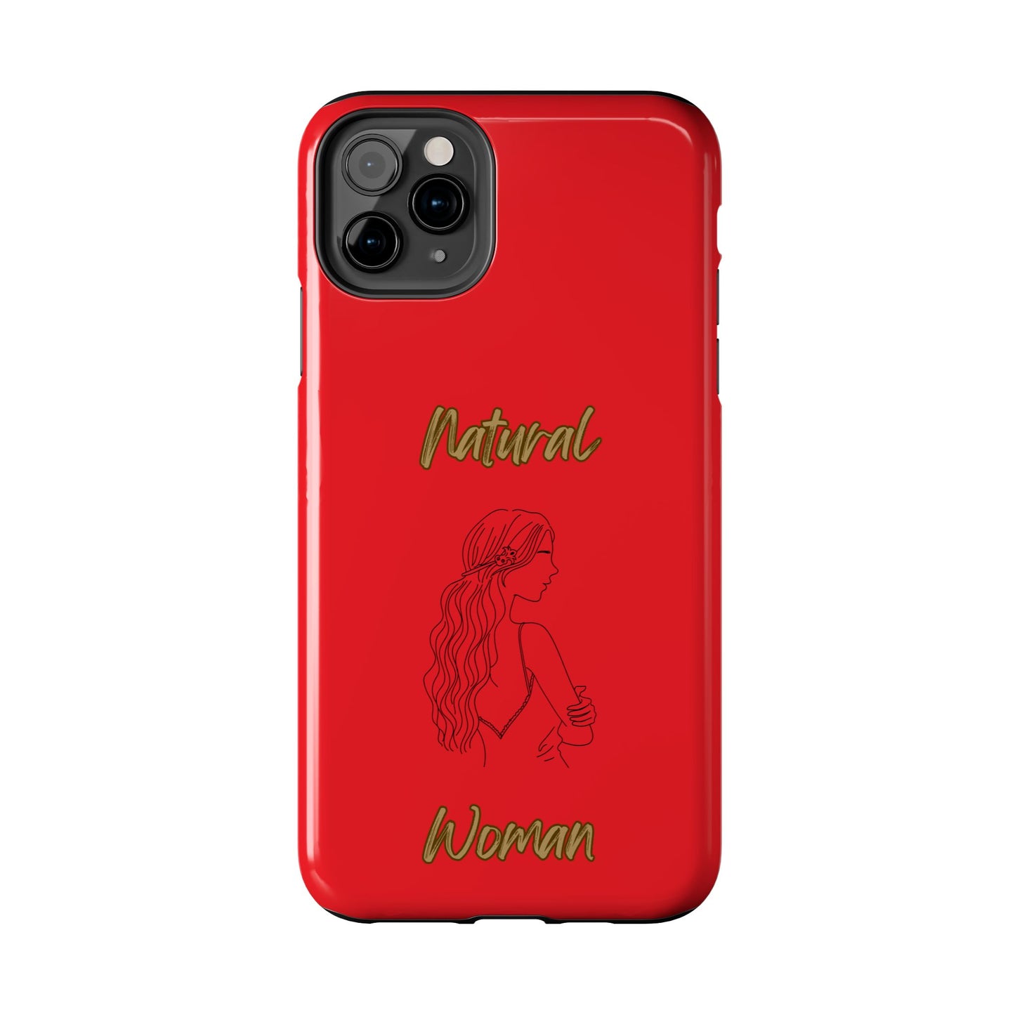 Natural Woman Young Woman (BL)Tough Phone Cases RED
