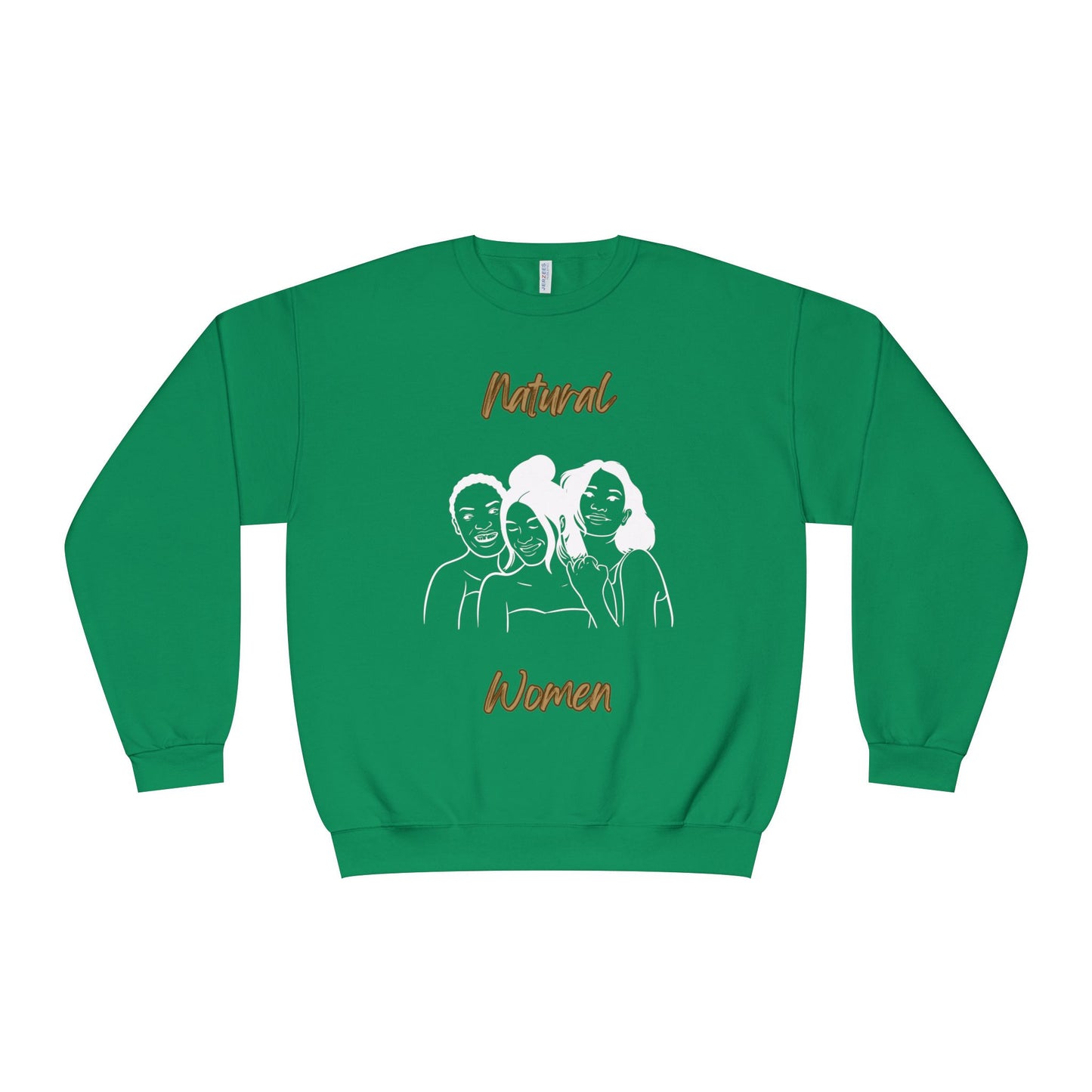 Natural Woman Laughing Friends (WL) Crewneck Sweatshirt