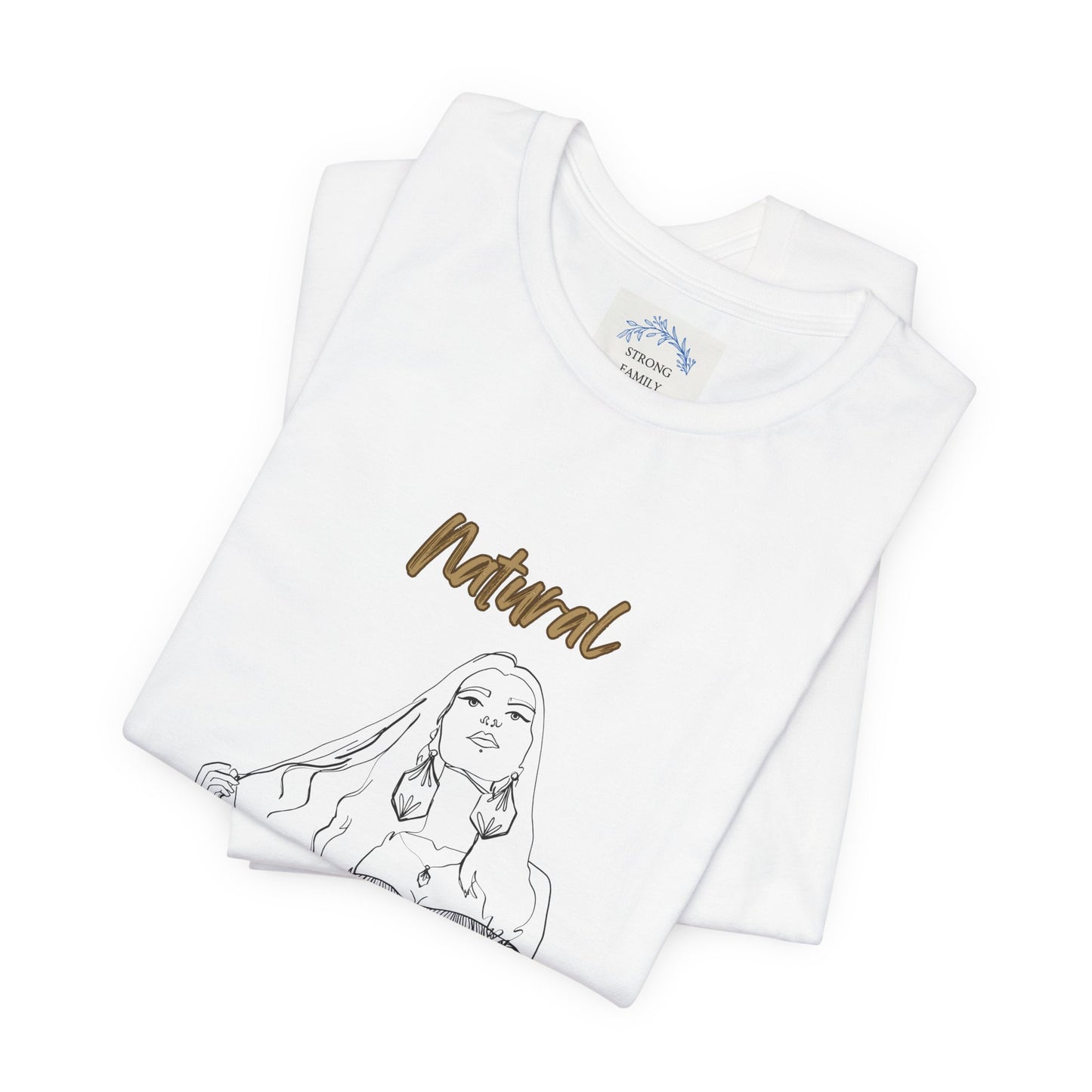 Natural Woman Thinking (BL) Short Sleeve T-Shirt