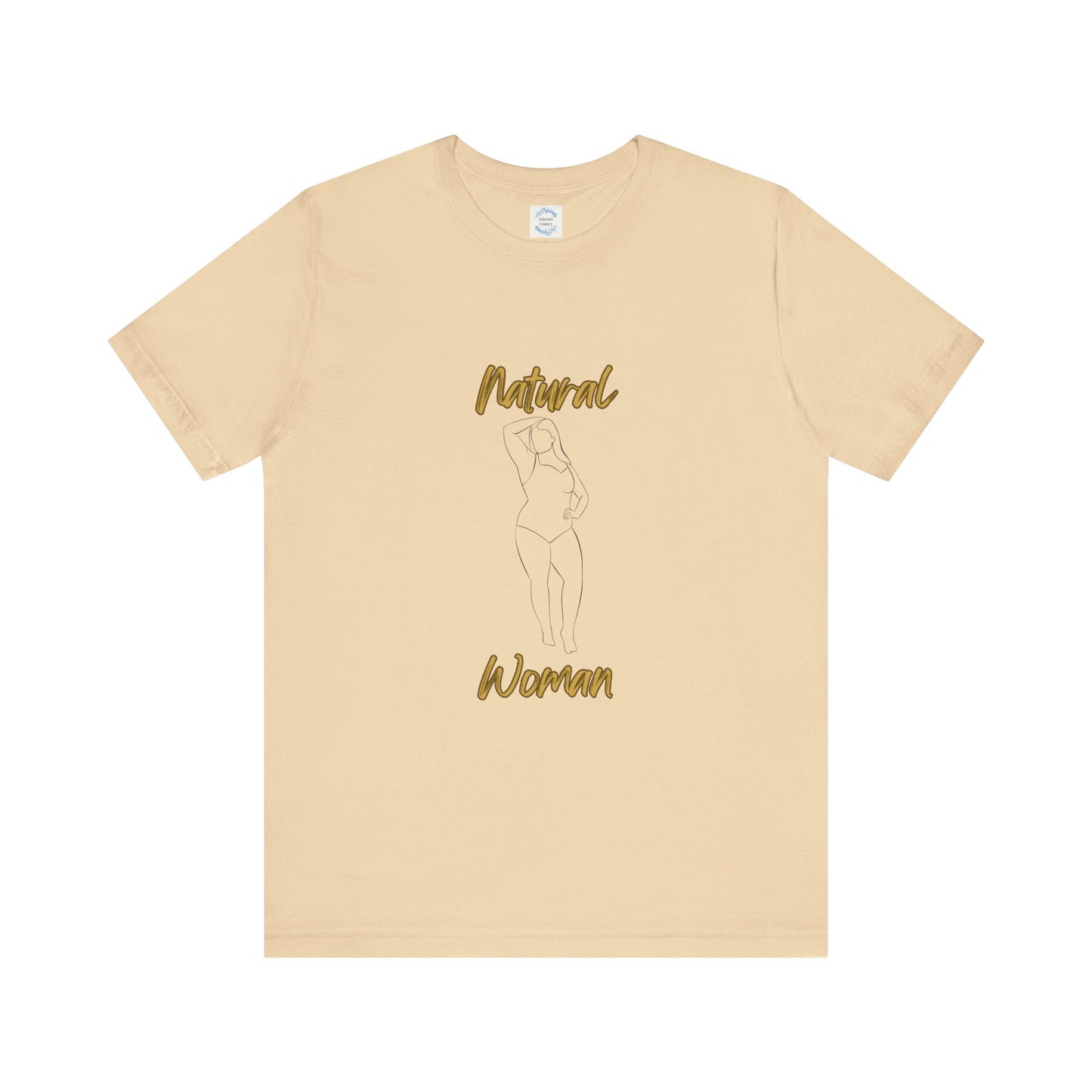 Natural Woman Looking Good (BL) Short Sleeve T-Shirt