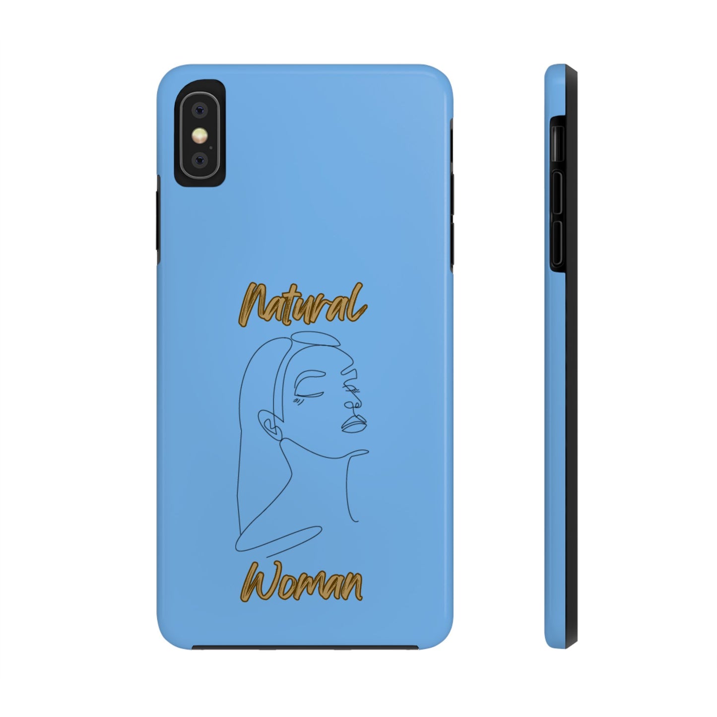 Natural Woman Calm (BL) Tough Phone Cases LIGHT BLUE