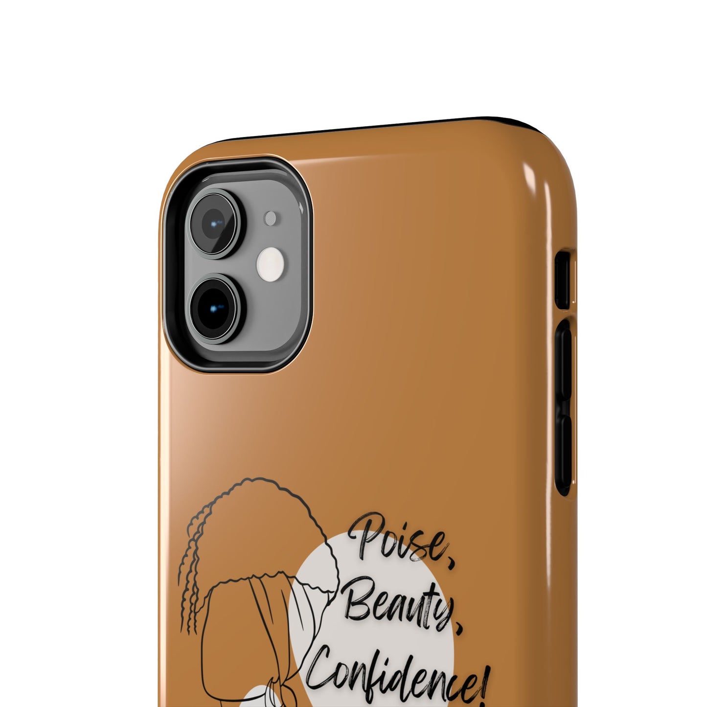 Natural woman Puff (BL)Tough Phone Cases LIGHT BROWN