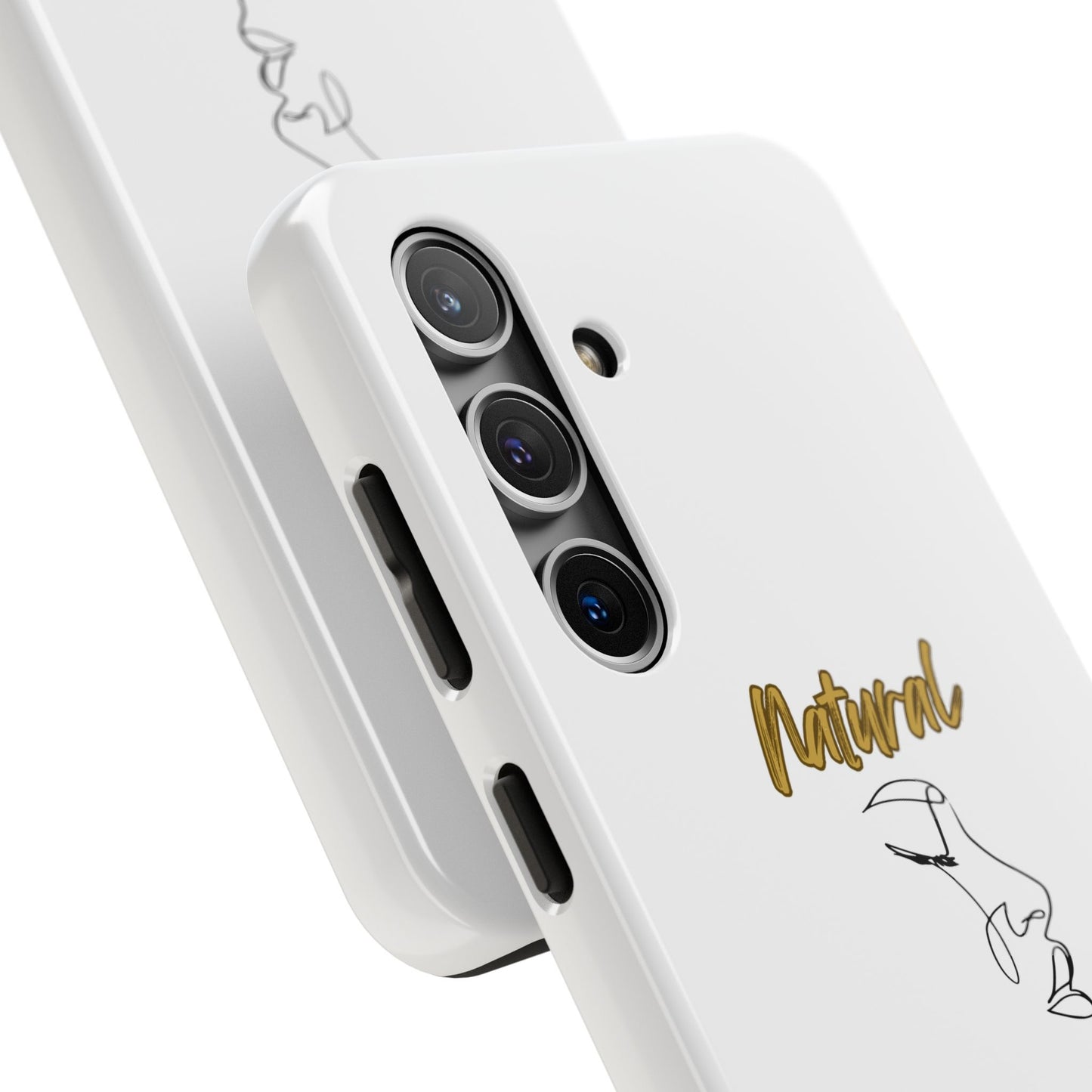 Natural Woman Timeless (BL)Tough Phone Cases WHITE
