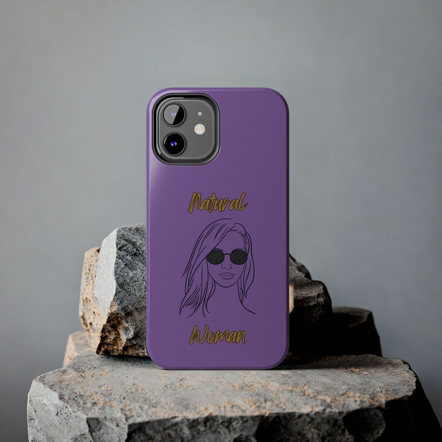 Natural Woman Shades (BL)Tough Phone Cases LIGHT PURPLE