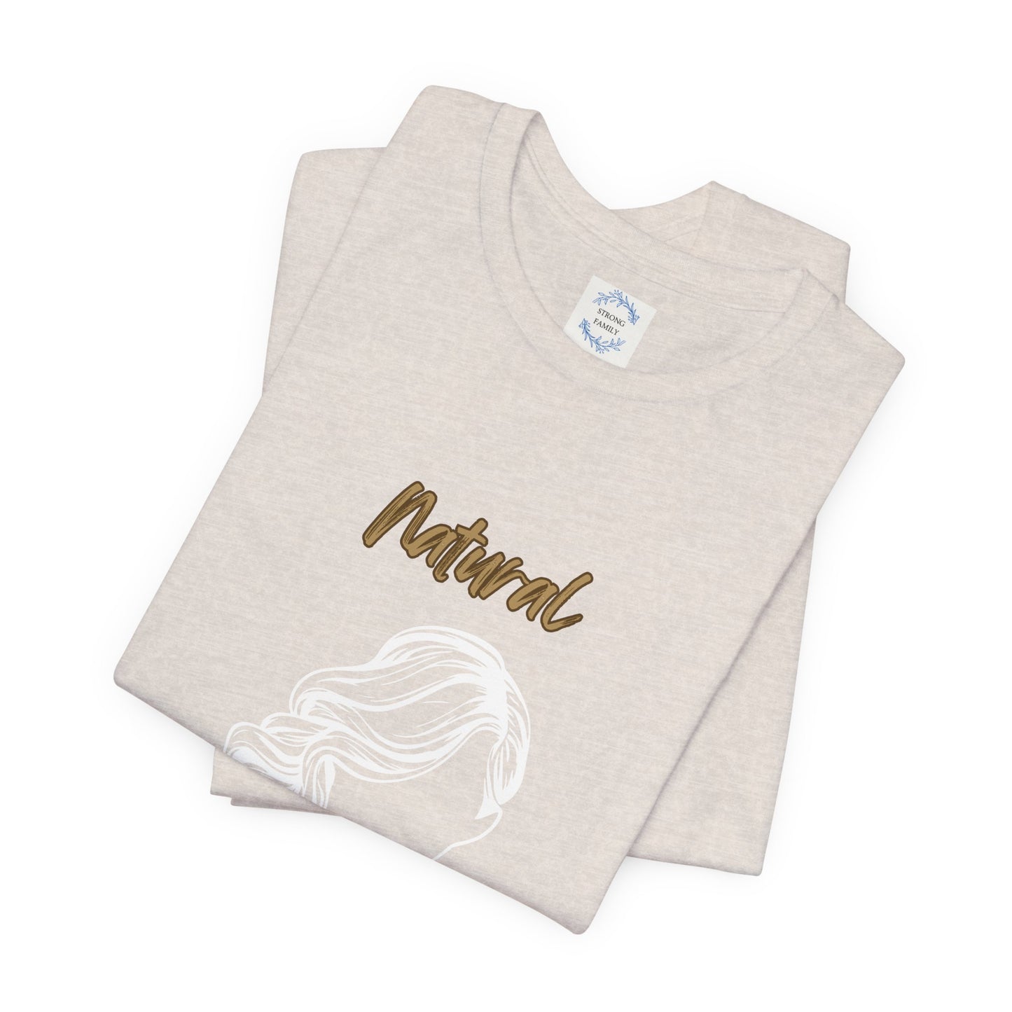 Natural Woman Long Curl (WL) Short Sleeve T-Shirt