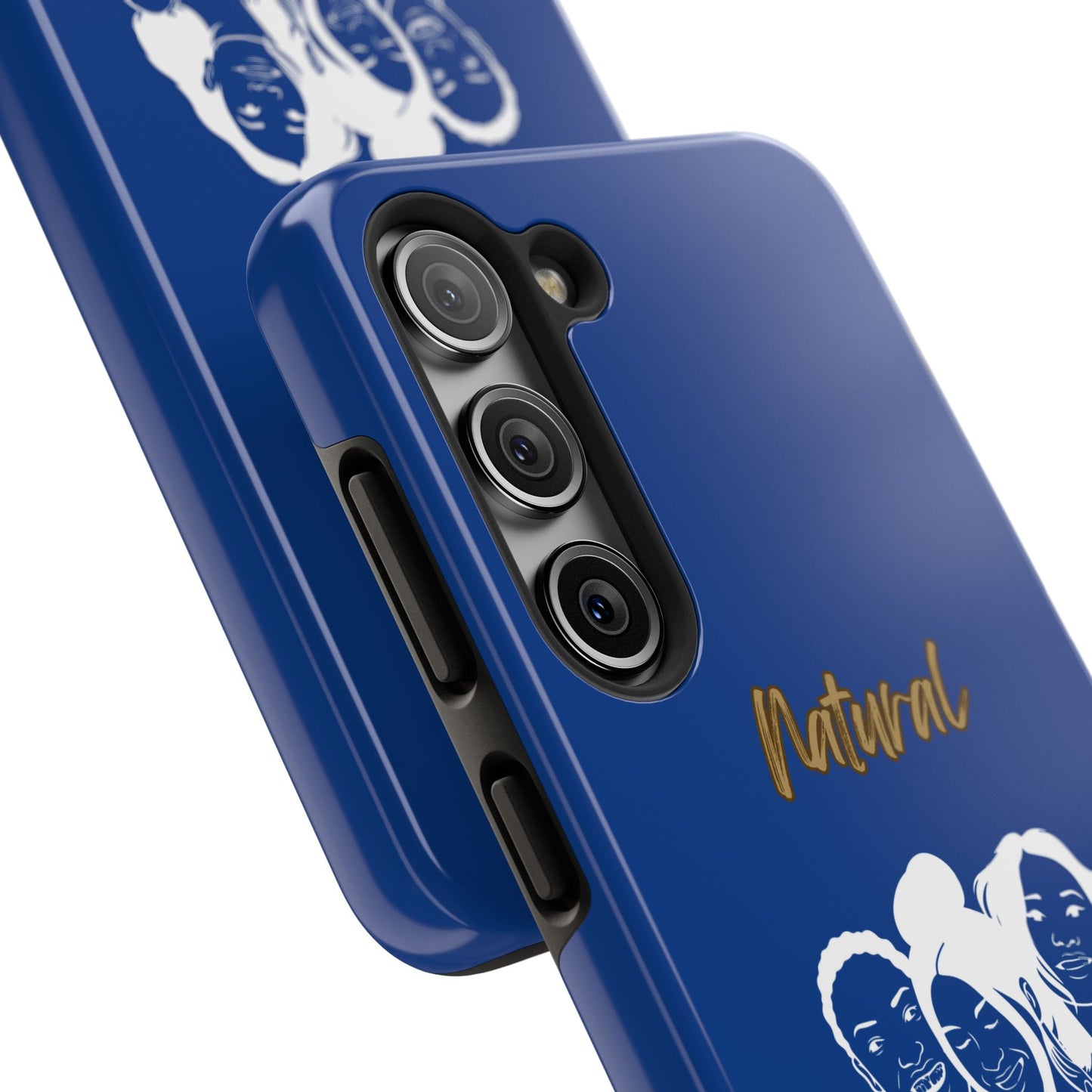 Natural Women Laughing Friends (WL)Tough Phone Cases DARK BLUE