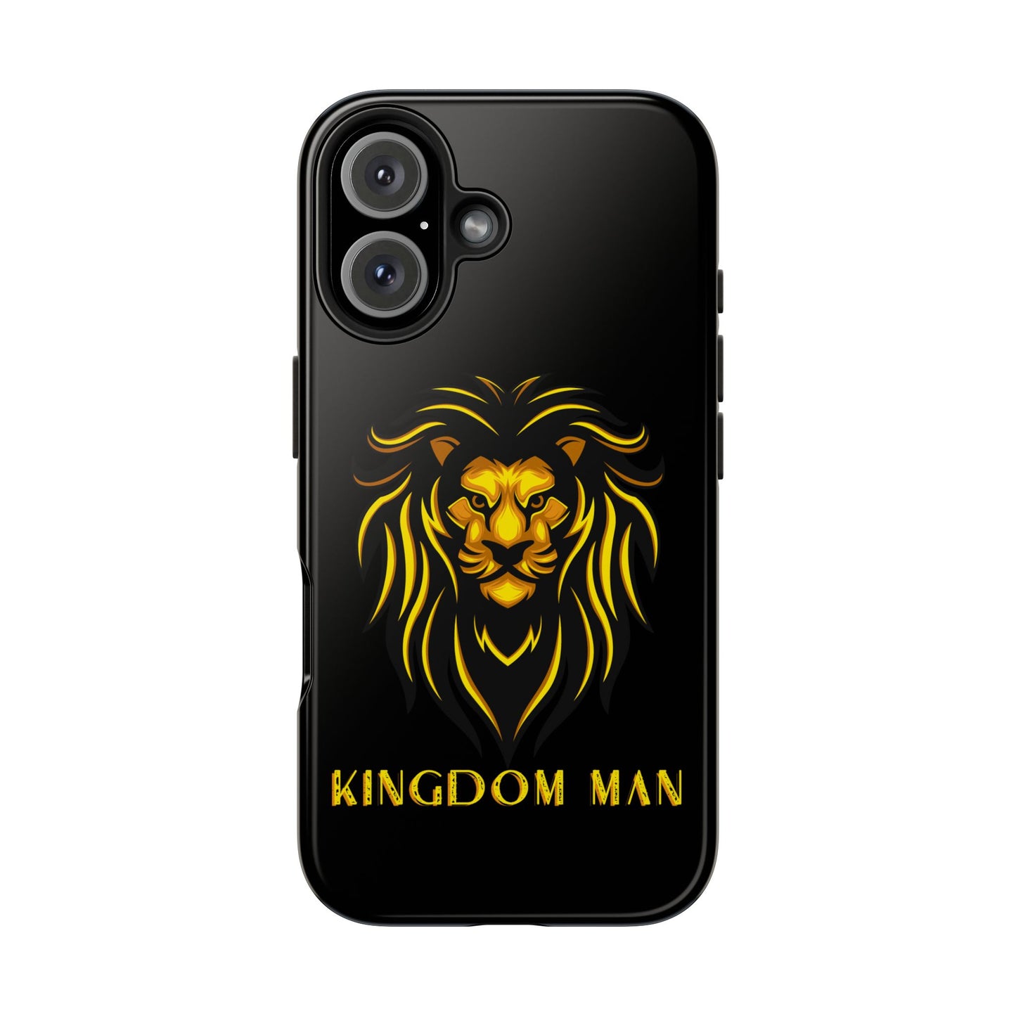 KIngdom Man (Gold Label) Tough Phone Cases BLACK