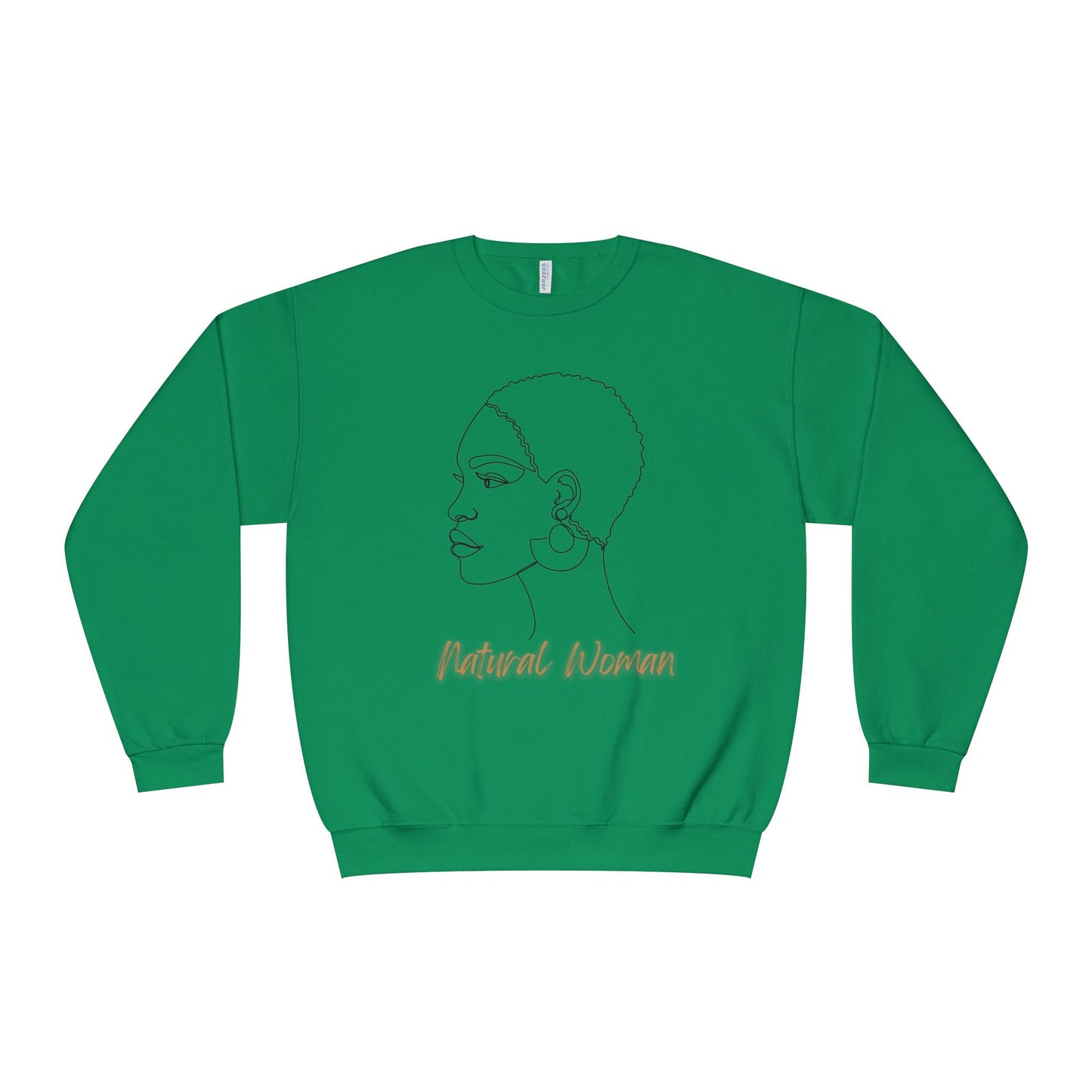 Natural Woman Finger Waves (BL) Crewneck Sweatshirt