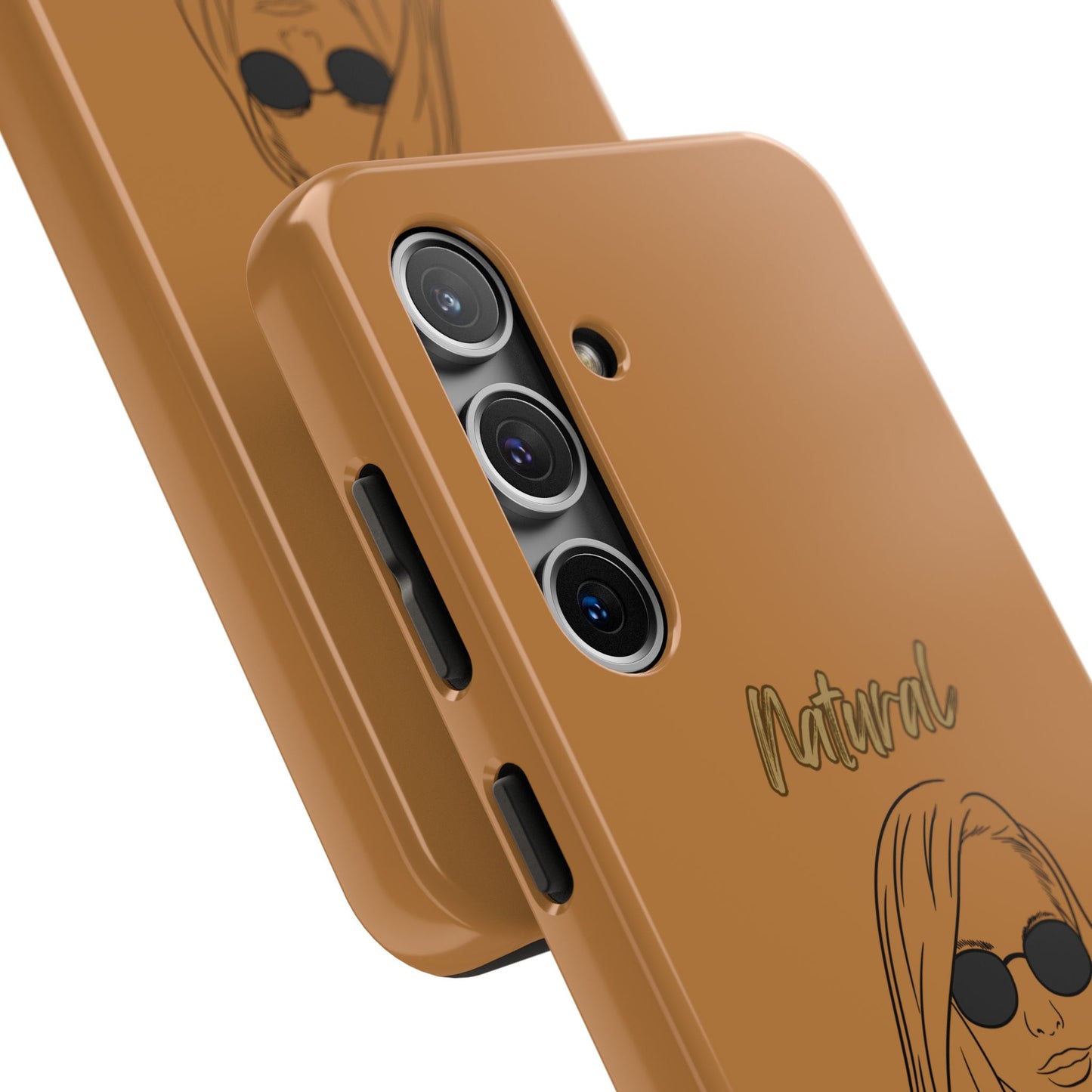 Natural Woman Shades (BL)Tough Phone Cases LIGHT BROWN