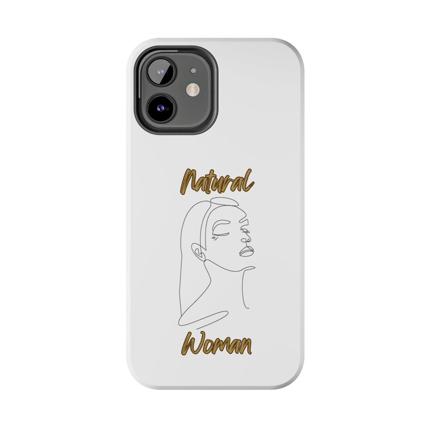 Natural Woman Calm (BL) Tough Phone Cases WHITE
