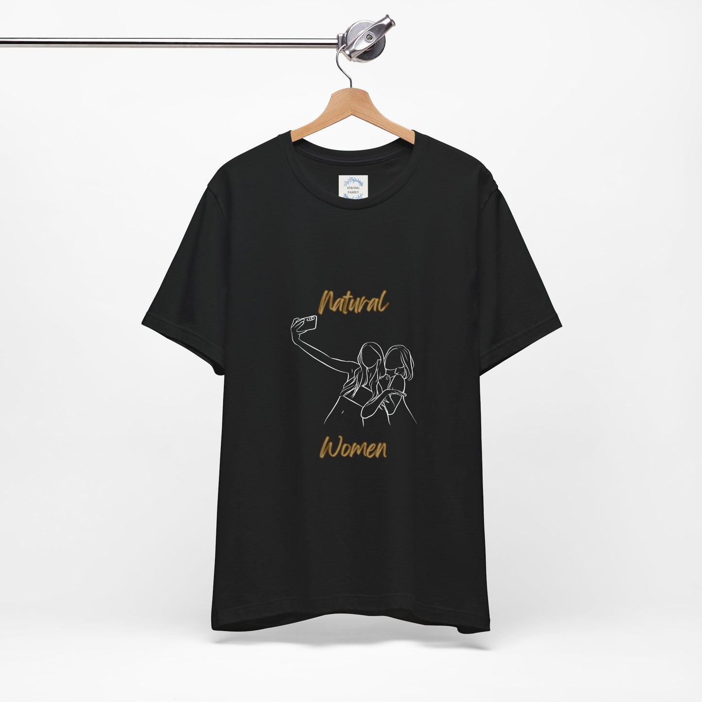 Natural Women Friends Selfie (WL) Short Sleeve T-Shirt
