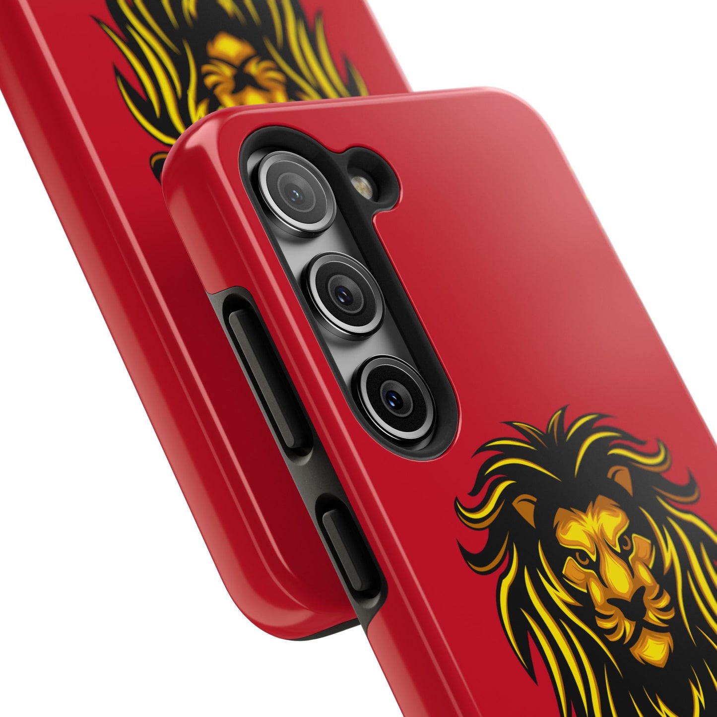 KIngdom Man (Gold Label) Tough Phone Cases DARK RED
