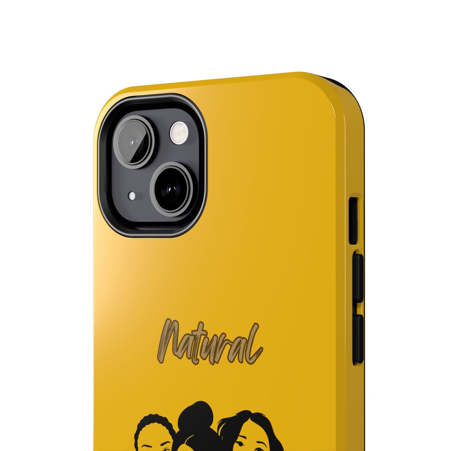 Natural Women Laughing Friends (BL)Tough Phone Cases YELLOW