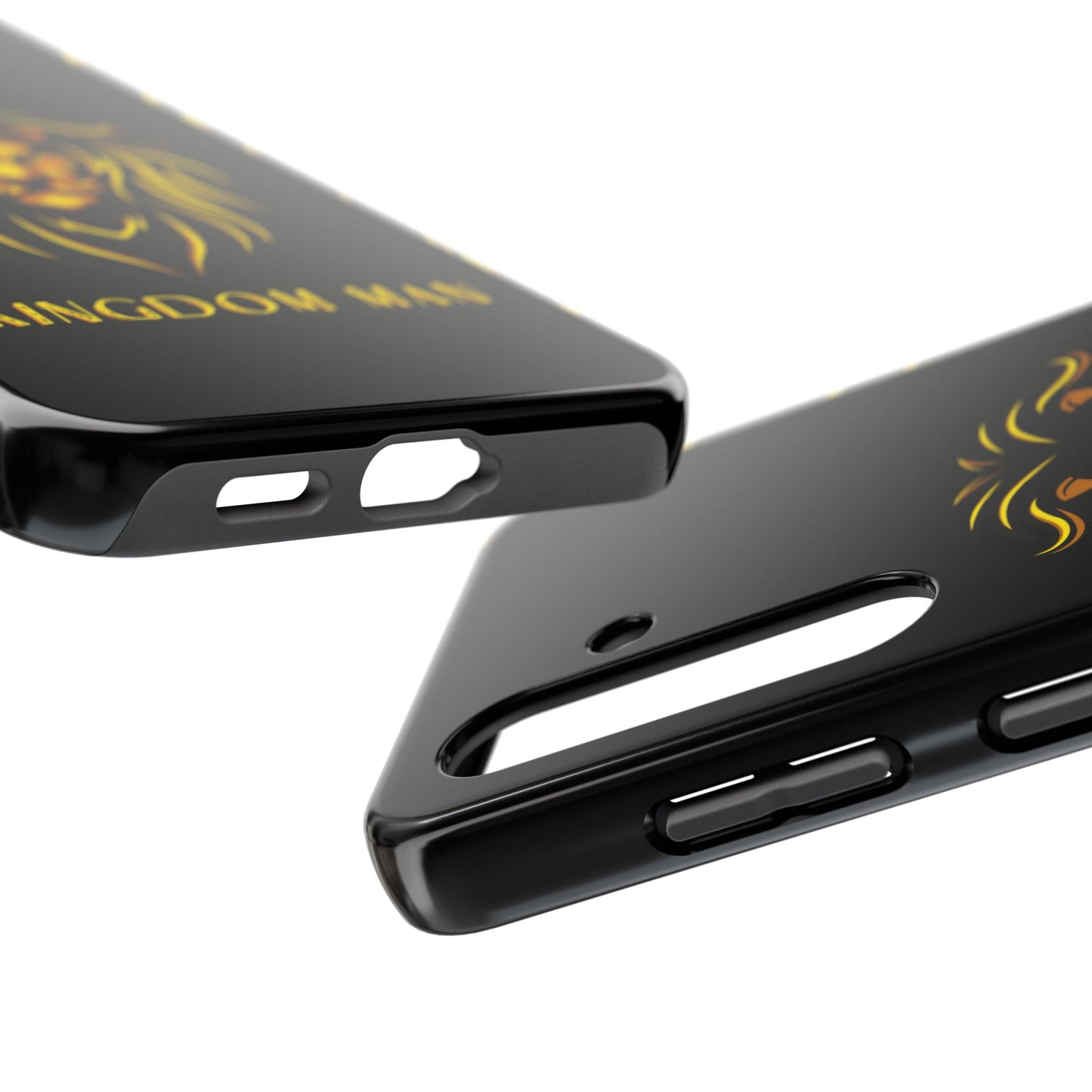 KIngdom Man (Gold Label) Tough Phone Cases BLACK