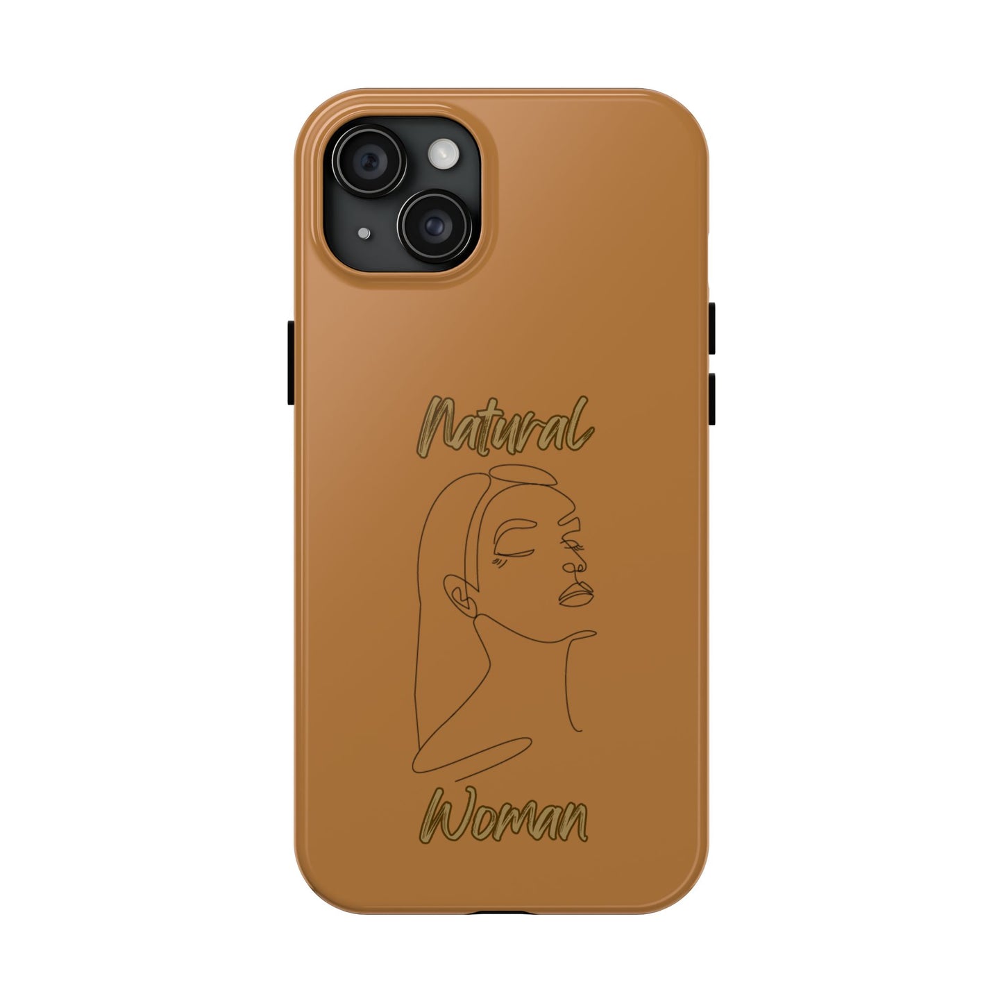 Natural Woman Calm (BL) Tough Phone Cases LIGHT BROWN