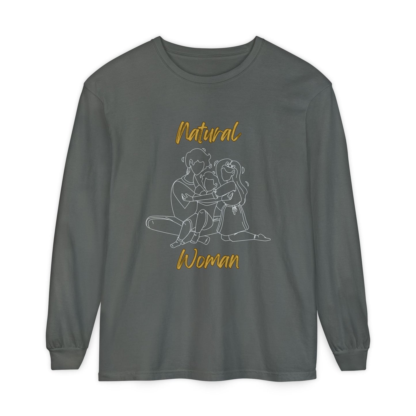 Natural Woman Bear Hugs (WL) Long Sleeve T-Shirt