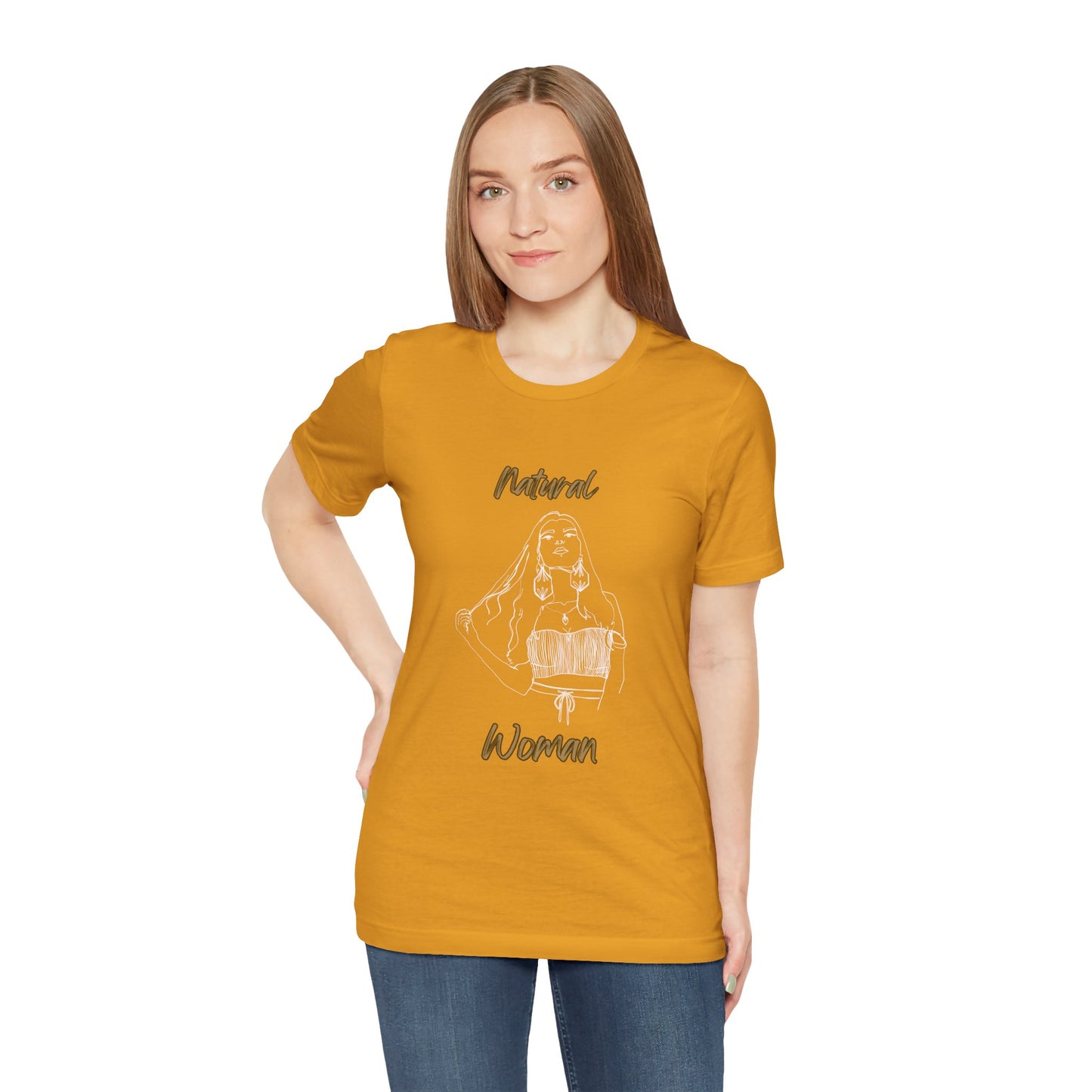 Natural Woman Thinking (WL) Short Sleeve T-Shirt