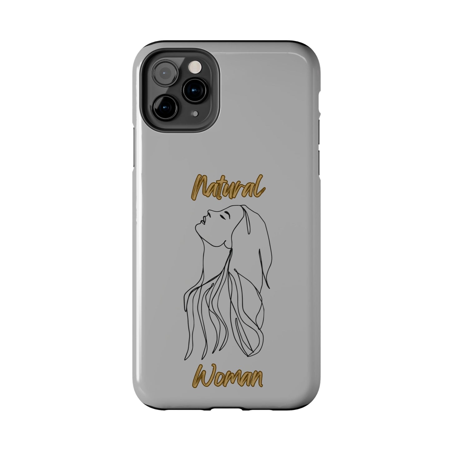 Natural Woman Appreciation (BL) Tough Phone Cases LIGHT GREY