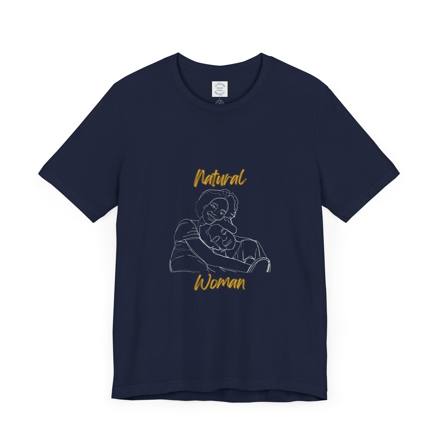 Natural Woman Loving Embrace (WL) Short Sleeve T-Shirt