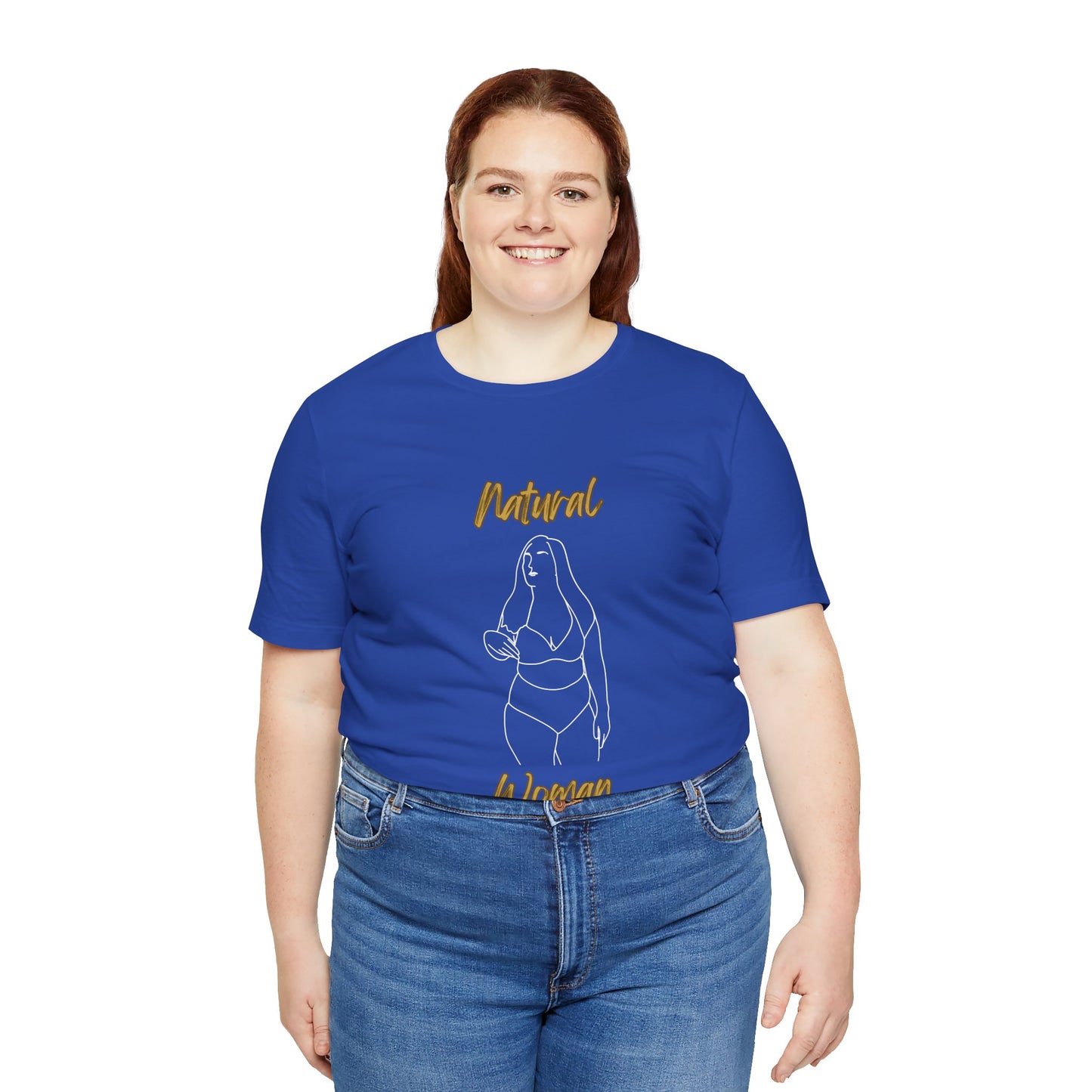Natural Woman Full Beauty (WL) Short Sleeve T-Shirt