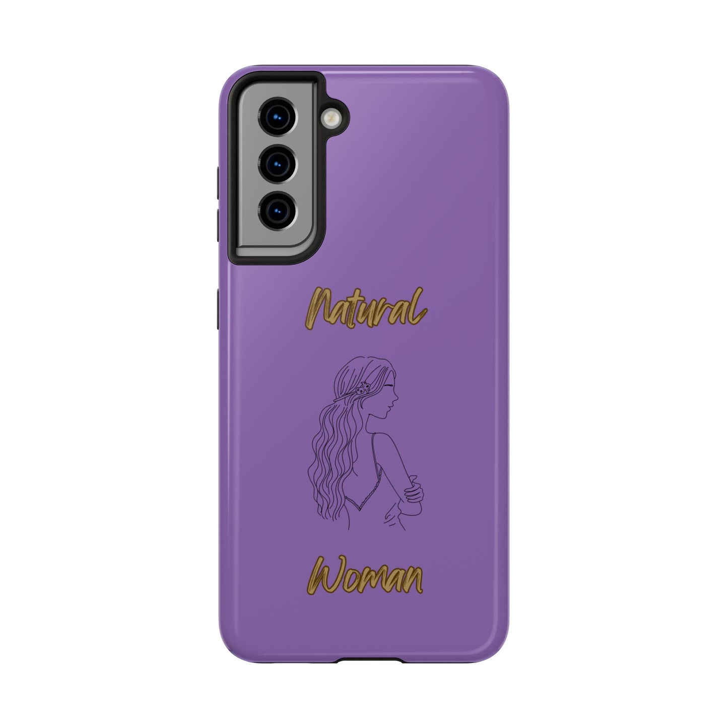 Natural Woman Young Woman (BL)Tough Phone Cases LIGHT PURPLE