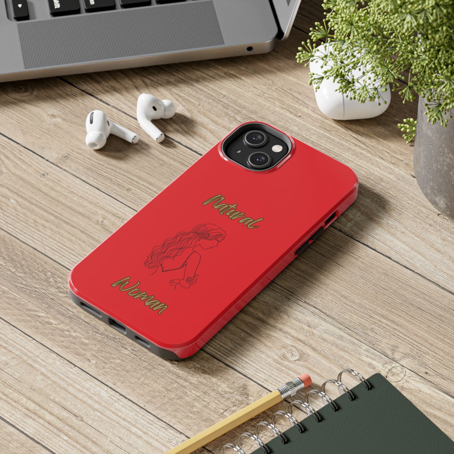Natural Woman Young Woman (BL)Tough Phone Cases RED