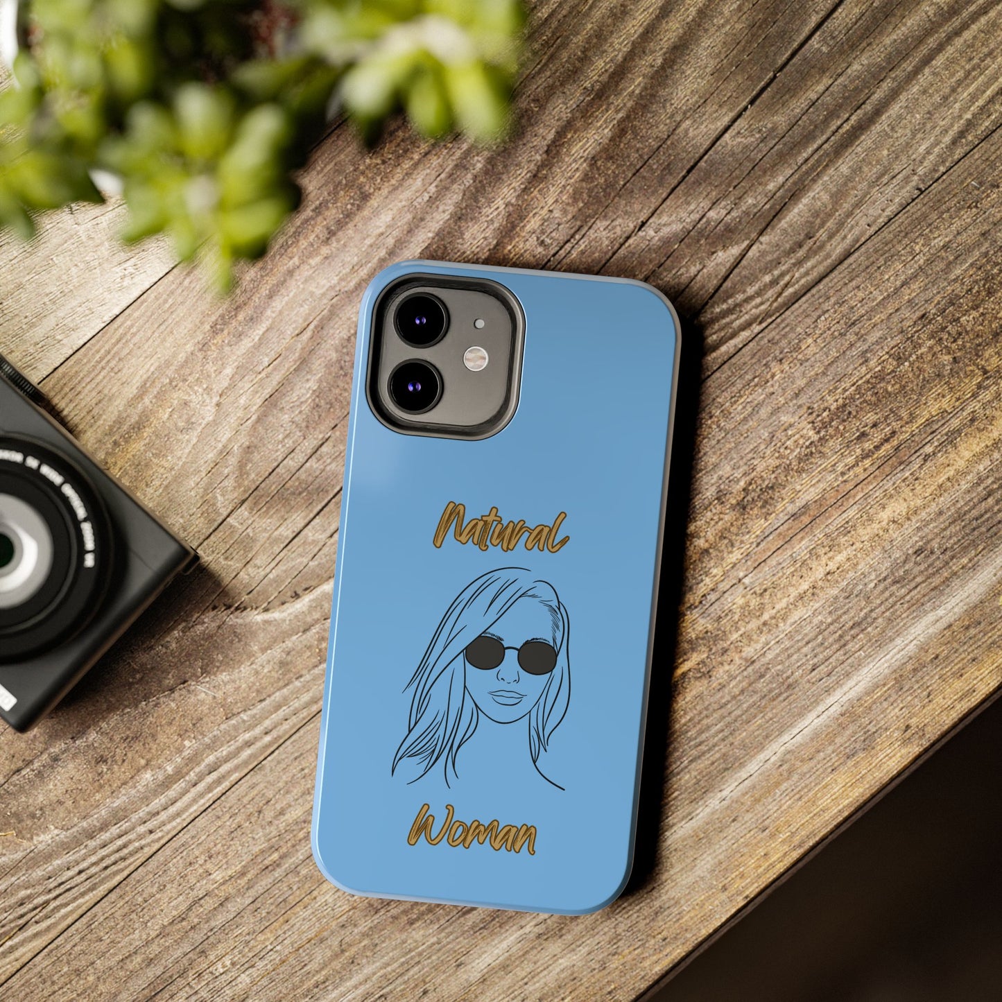 Natural Woman Shades (BL)Tough Phone Cases LIGHT BLUE