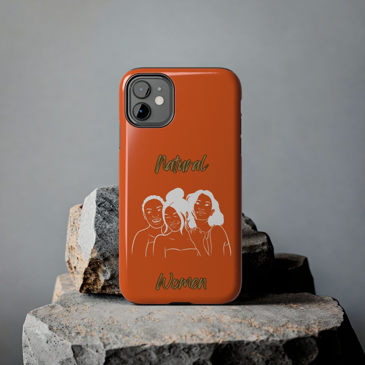 Natural Women Laughing Friends (WL)Tough Phone Cases ORANGE
