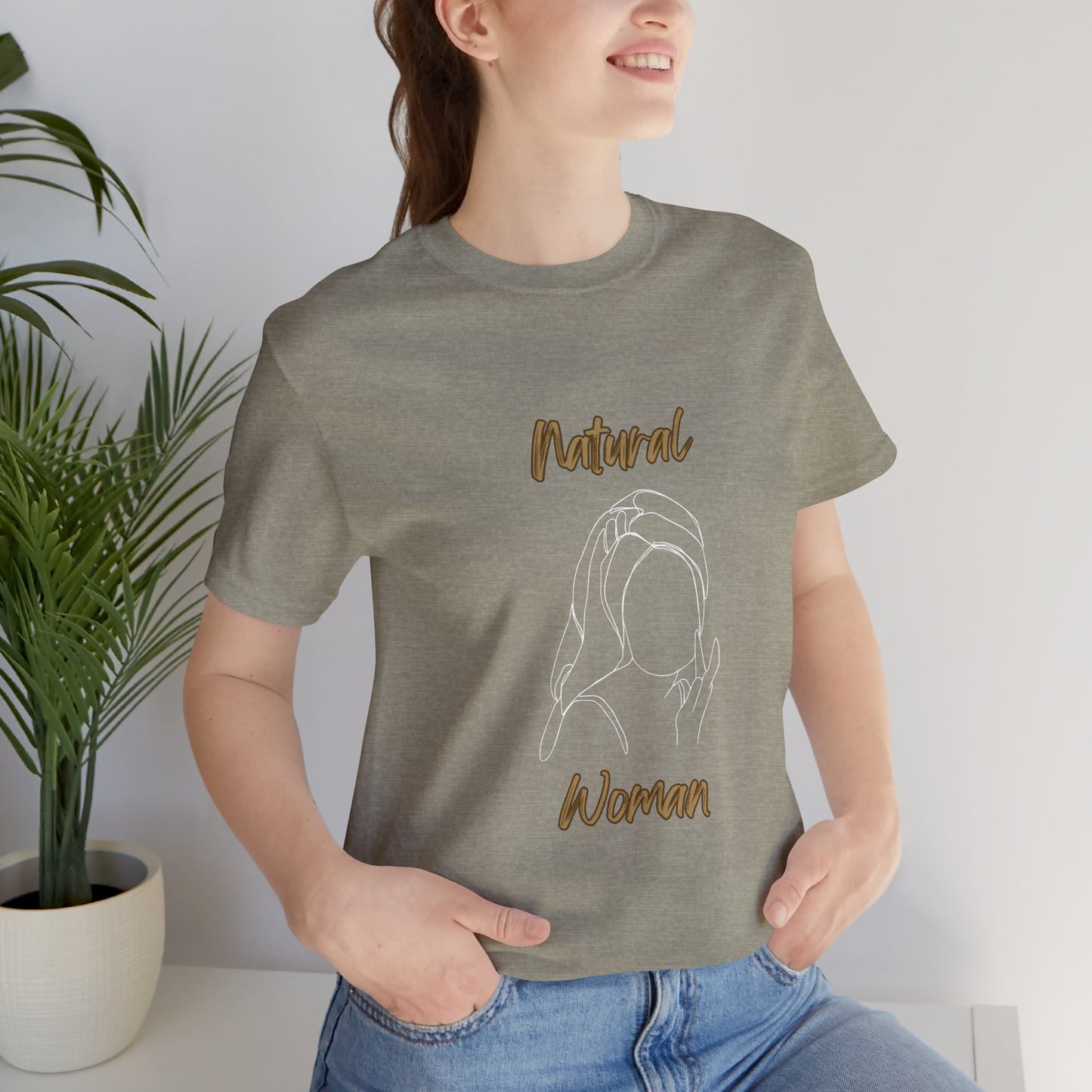 Natural Woman Towel Wrapped (WL) Short Sleeve T-Shirt