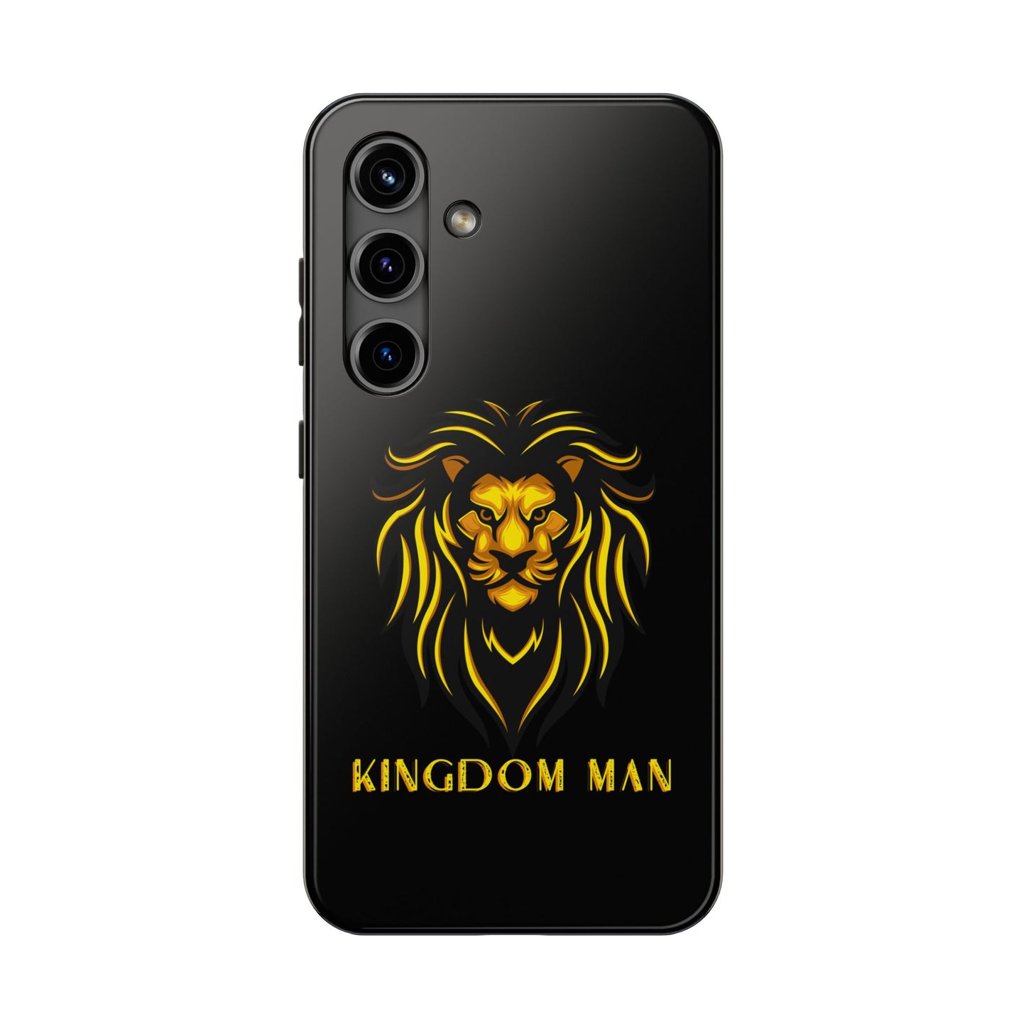 KIngdom Man (Gold Label) Tough Phone Cases BLACK