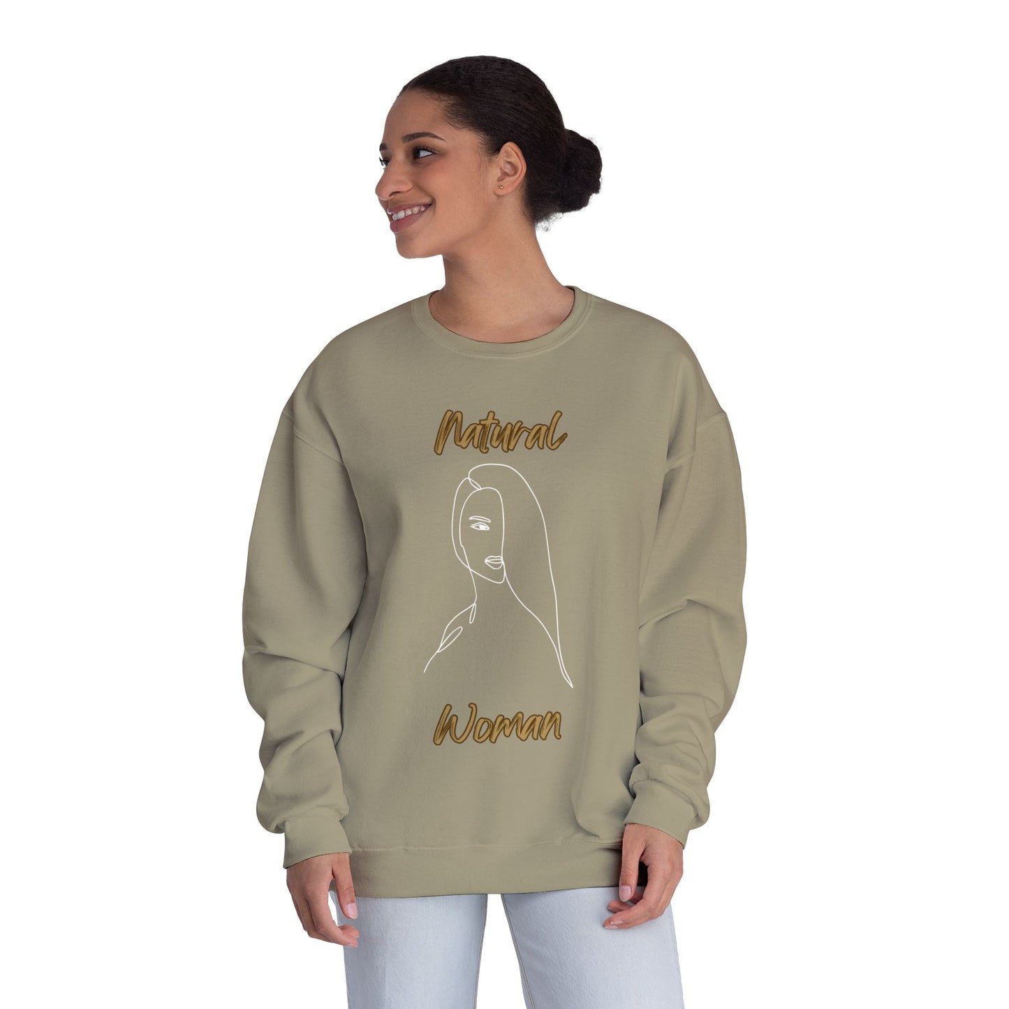 Natural Woman Covered Eye (WL) Crewneck Sweatshirt