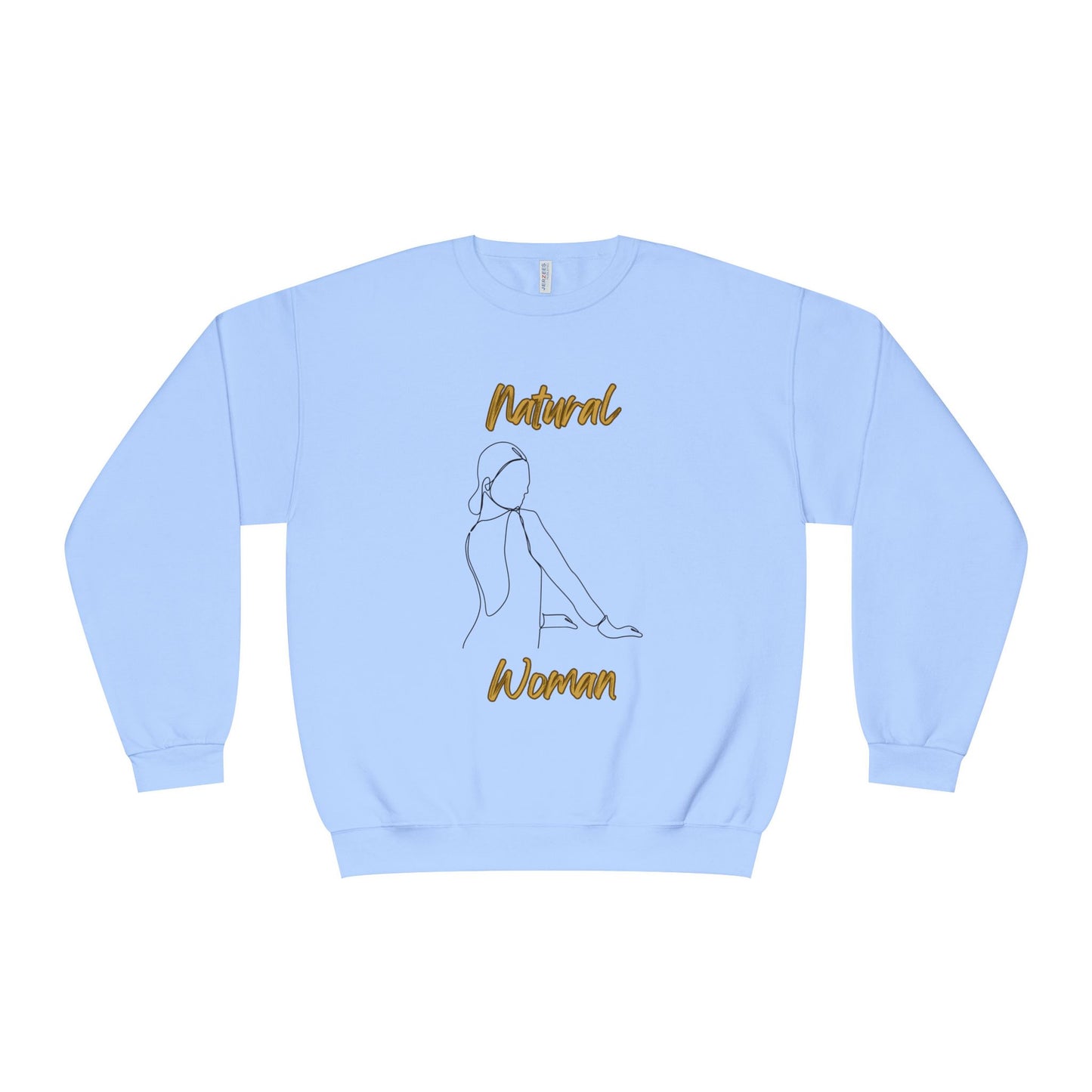 Natural Woman Hands Ready (BL) Crewneck Sweatshirt