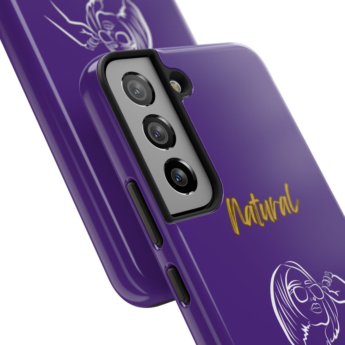 Natural Woman Bright Future (WL)Tough Phone Cases PURPLE