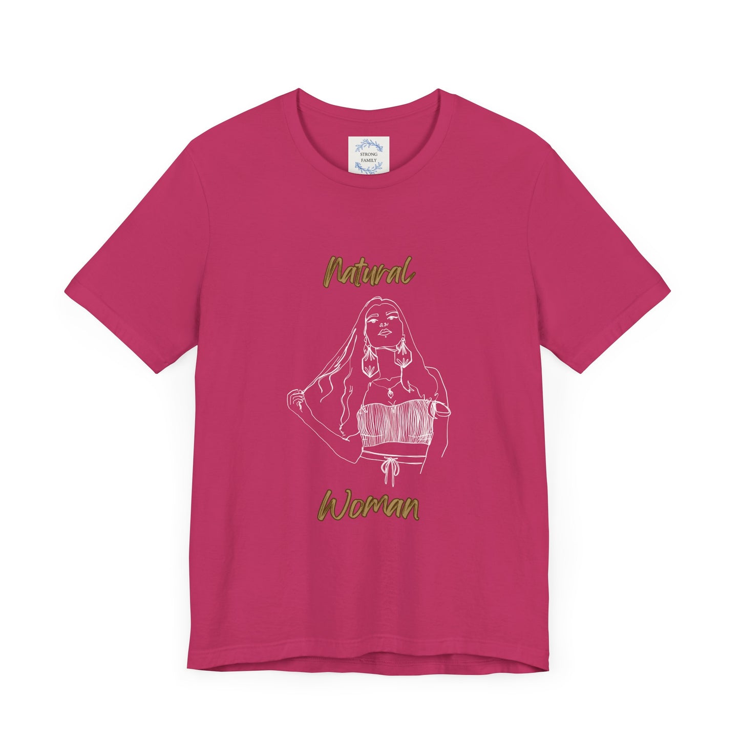 Natural Woman Thinking (WL) Short Sleeve T-Shirt