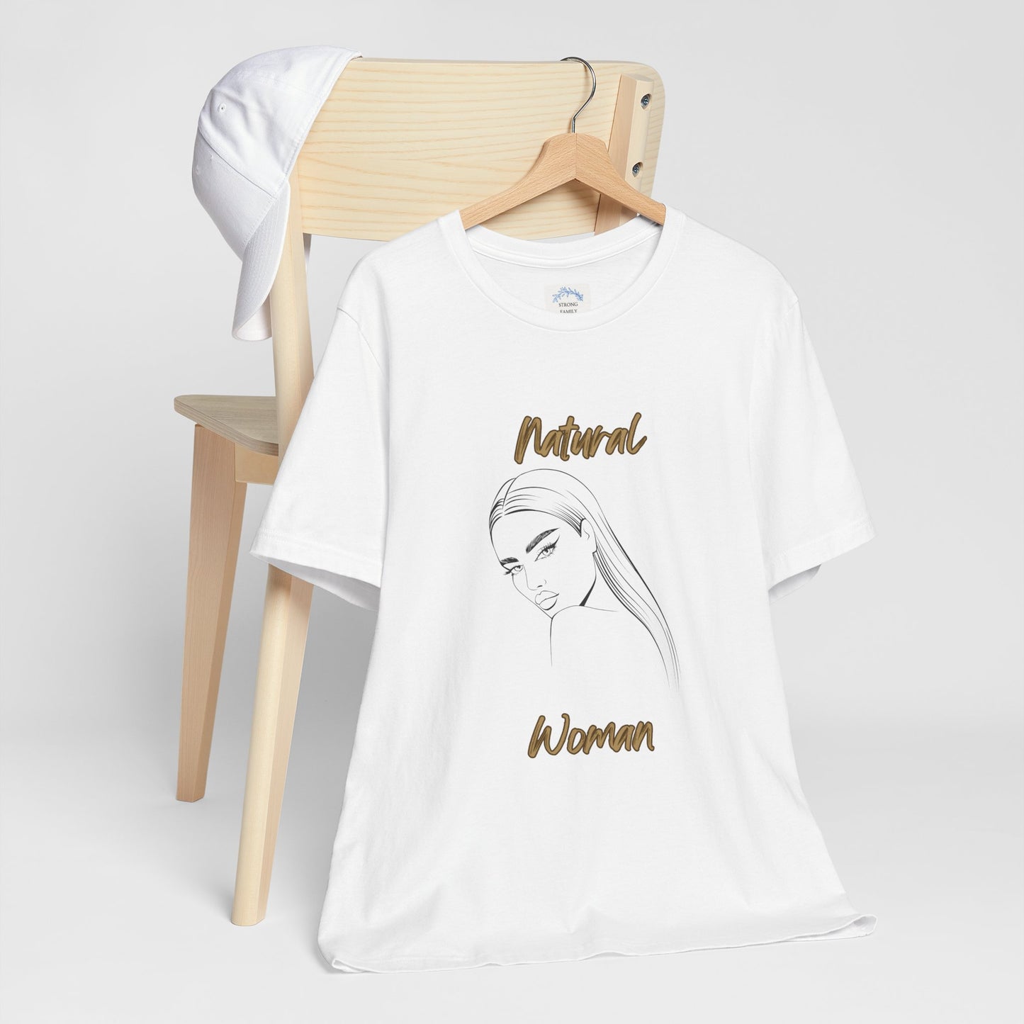 Natural Woman The Stare (BL) Short Sleeve T-Shirt