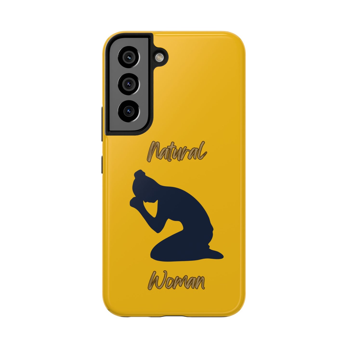 Natural Woman Pray (BL) Tough Phone Cases YELLOW