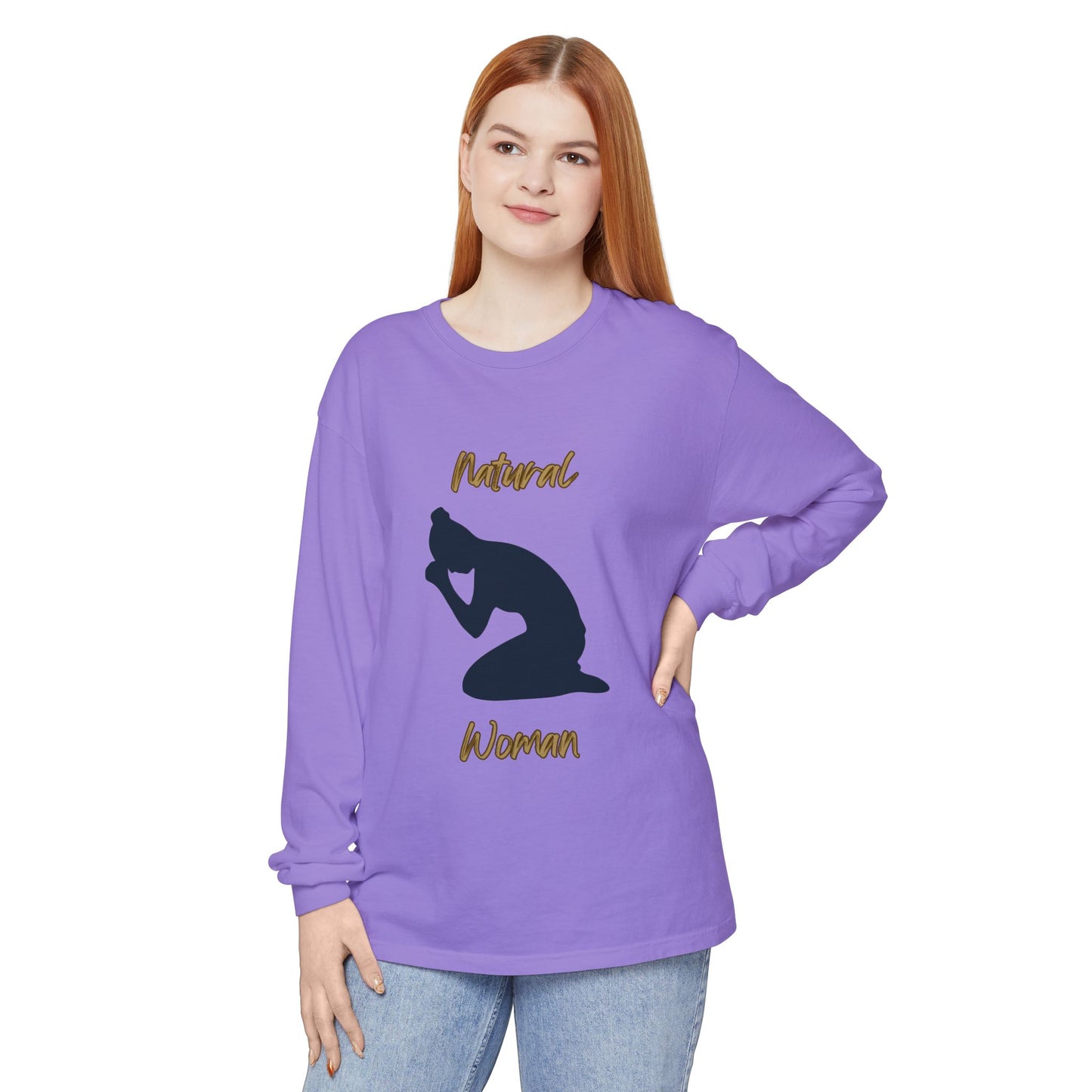 Natural Woman Pray (BL) Long Sleeve T-Shirt