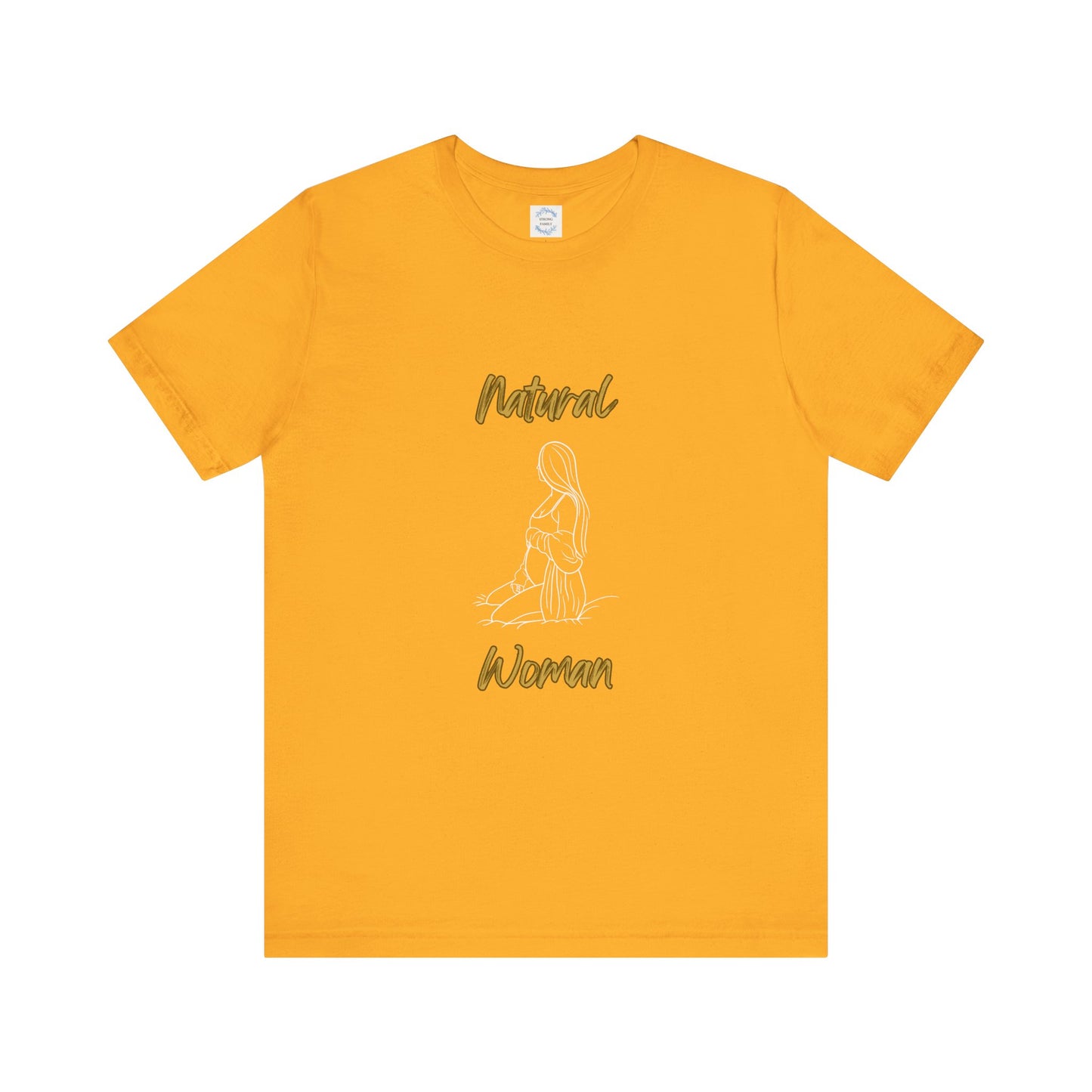 Natural Woman Expecting (WL) Short Sleeve T-Shirt