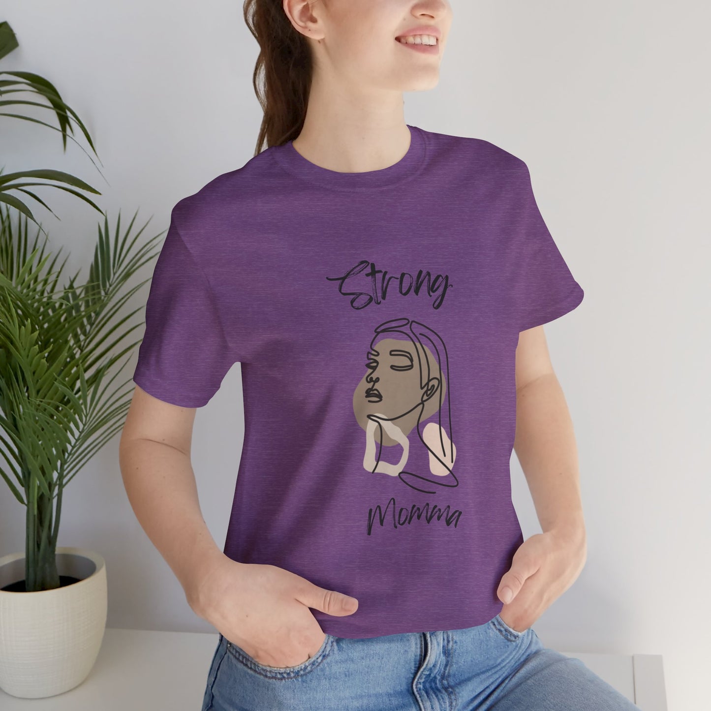 Strong Momma (BL) Short Sleeve T-Shirt EXPRESS DELIVERY ON SELECT COLORS