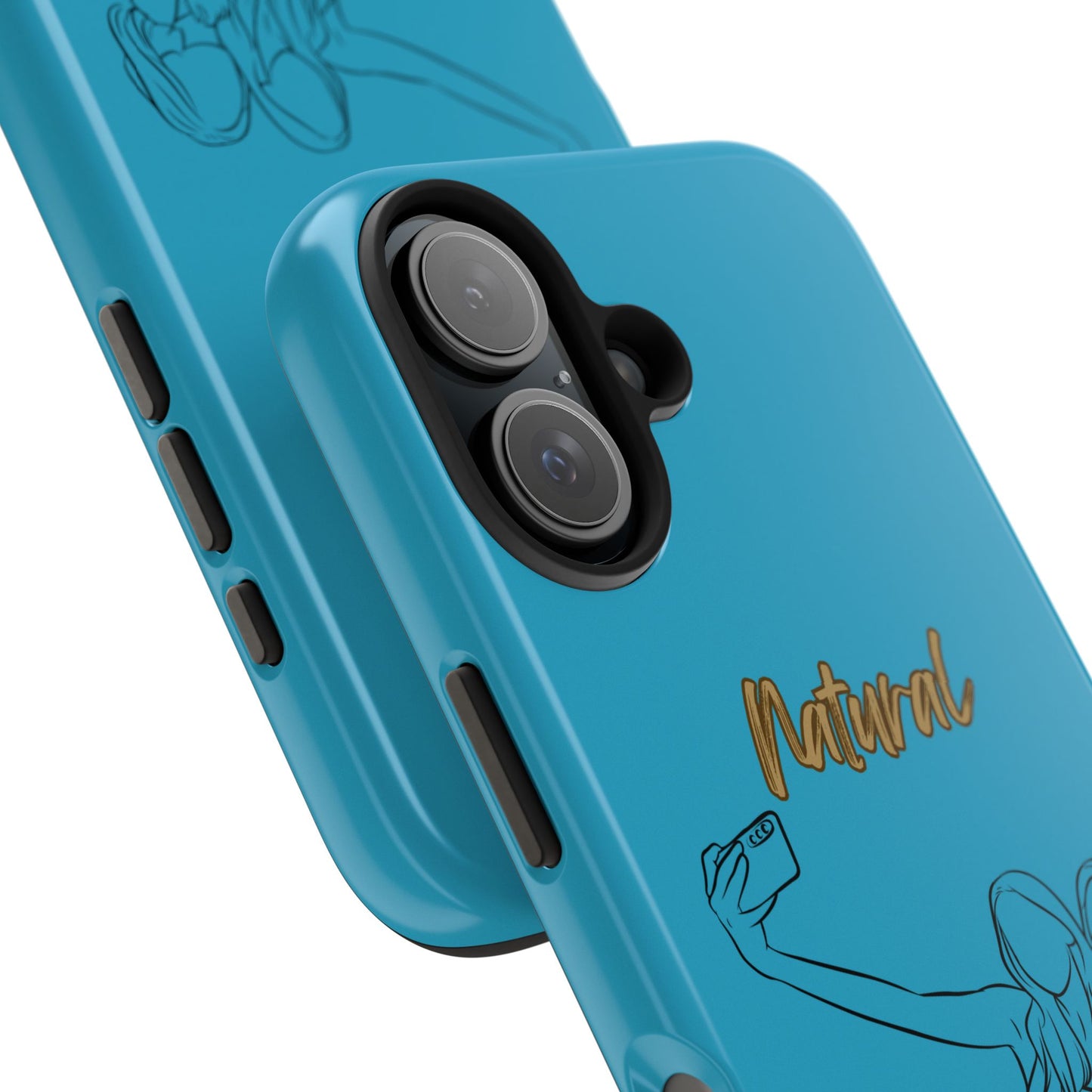 Natural Woman Friends Selfie (BL)Tough Phone Cases TURQOISE