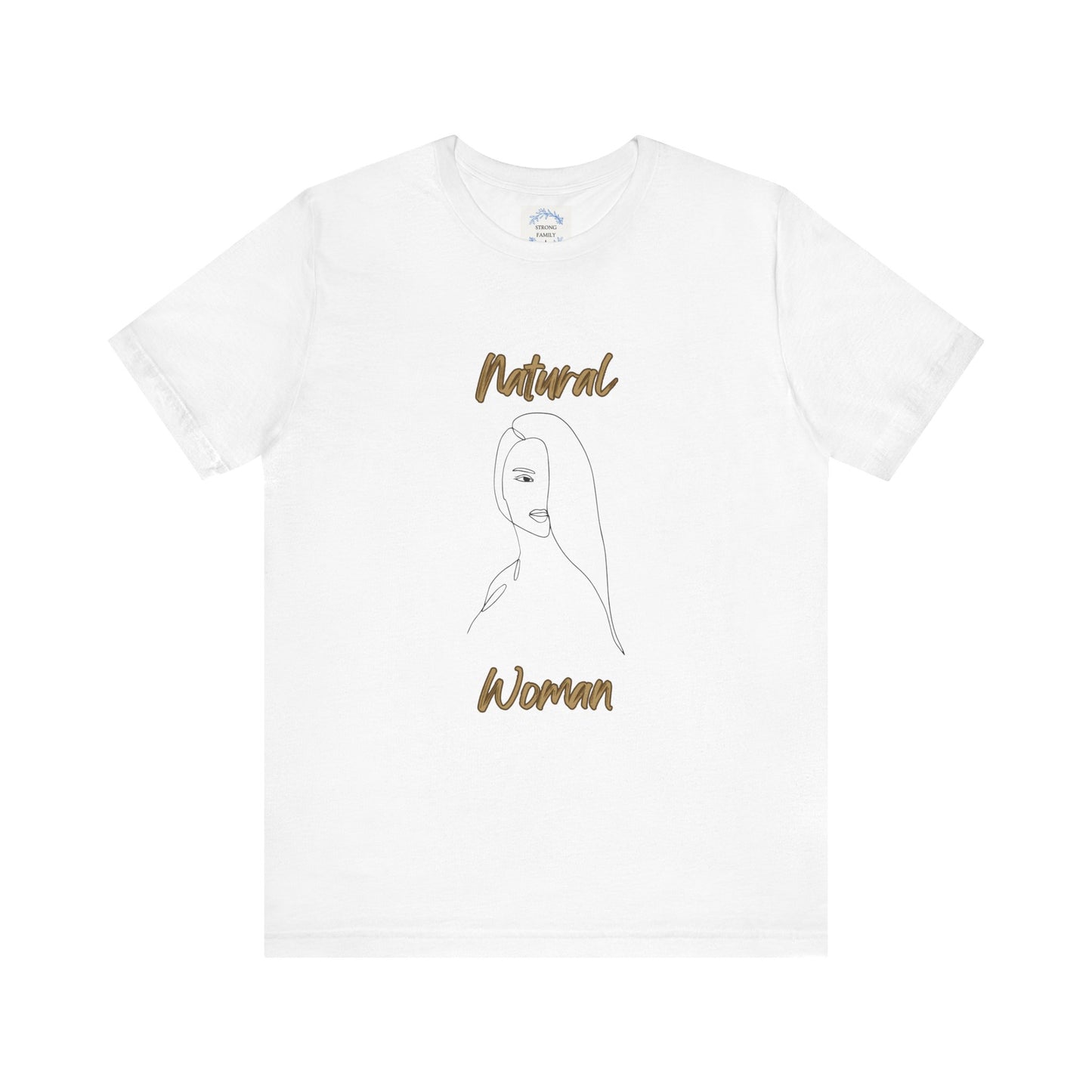 Natural Woman Covered Eye (BL) Short Sleeve T-Shirt