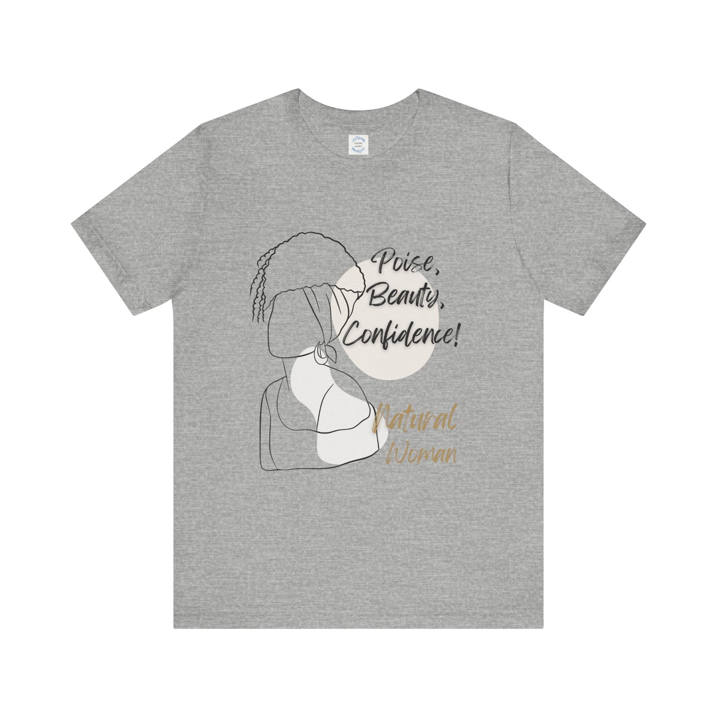 Natural Woman Puff (BL) Short Sleeve T-Shirt