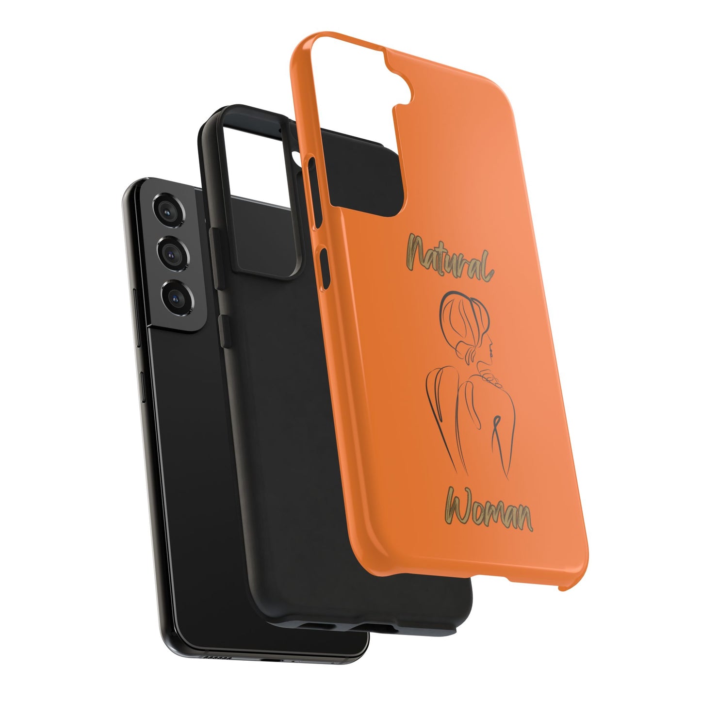 Natural Woman Back (BL)Tough Phone Cases CRUSTA
