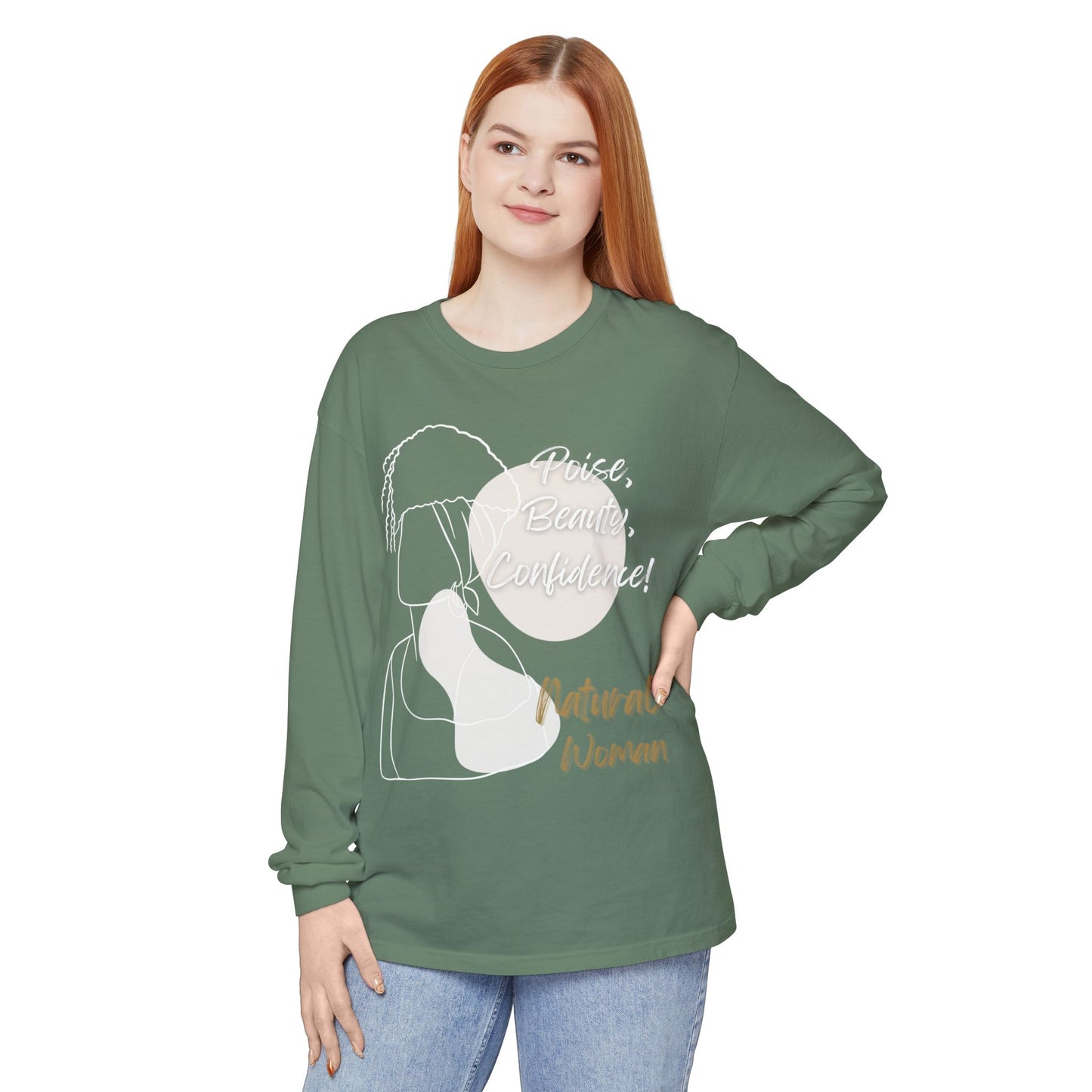 Natural Woman Puff (WL) Long Sleeve T-Shirt