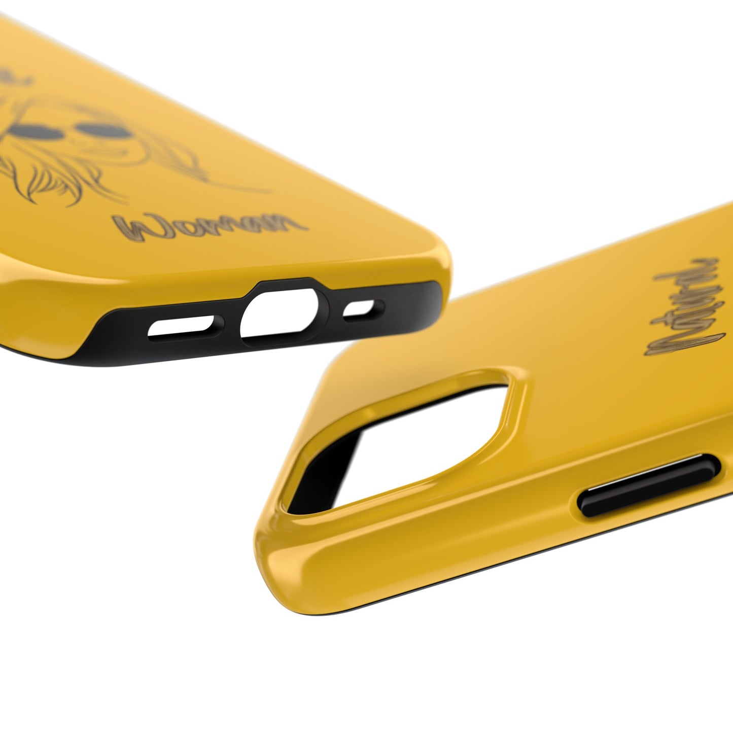 Natural Woman Shades (BL)Tough Phone Cases YELLOW