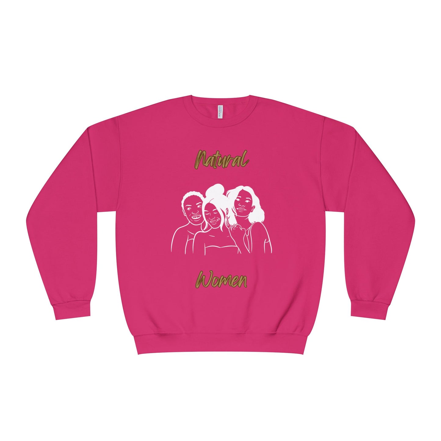 Natural Woman Laughing Friends (WL) Crewneck Sweatshirt