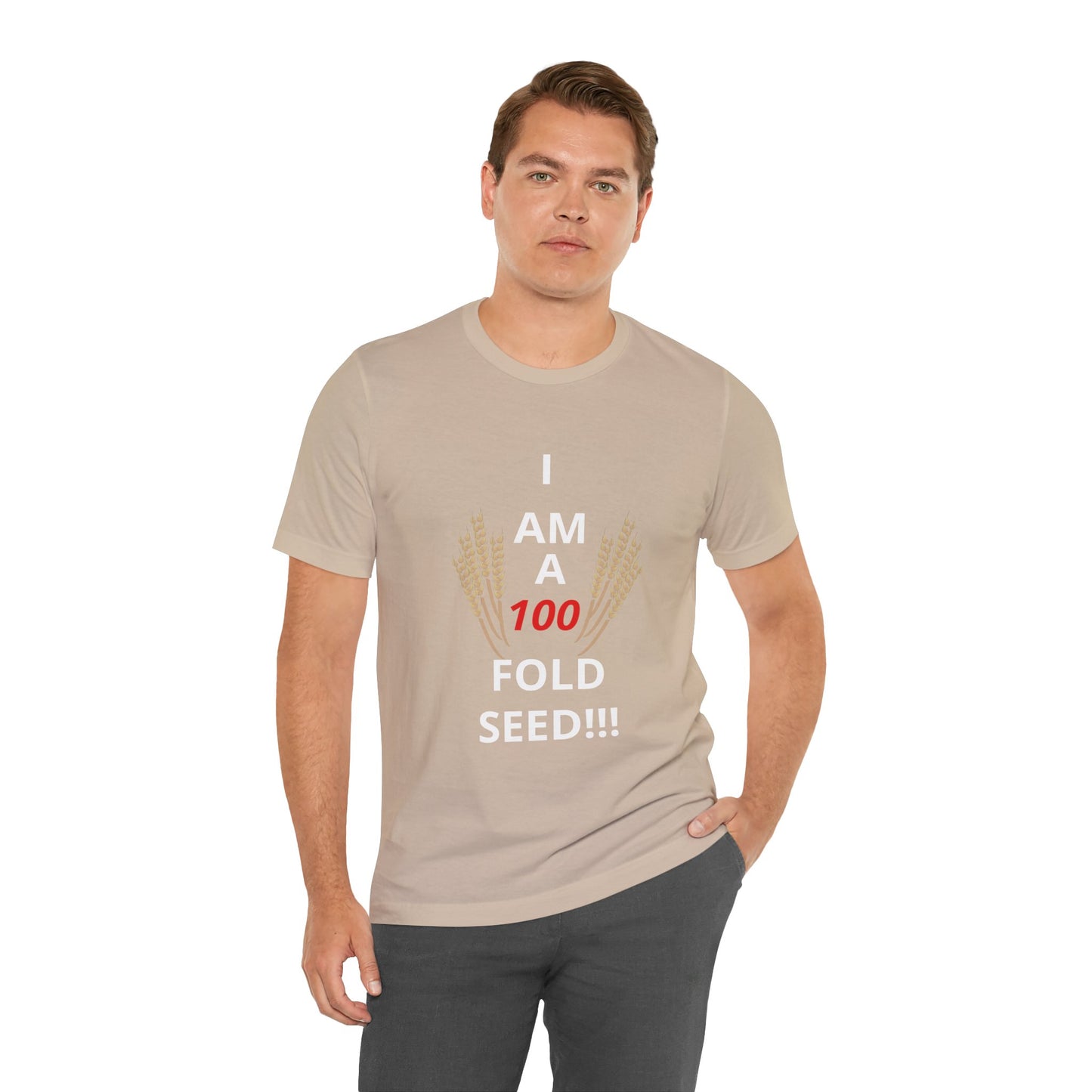 100 Fold Seed (WL)Unisex Jersey Short Sleeve T-Shirt